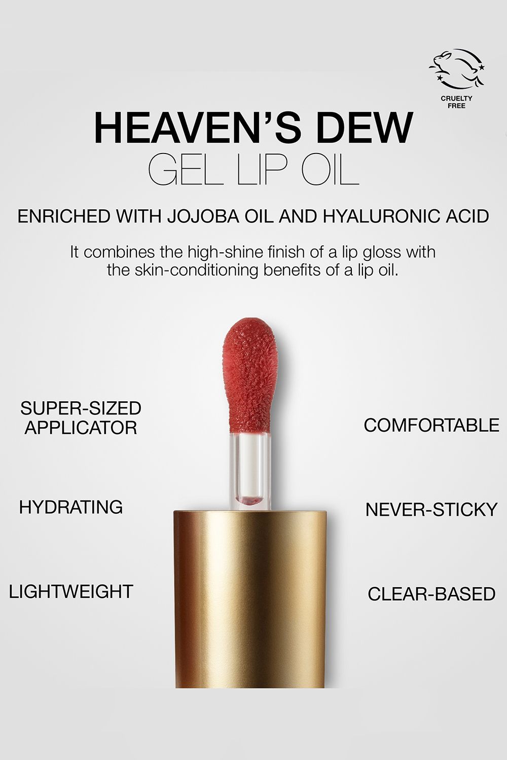 Stila Heaven's Dew Gel Lip Oil 5.35ml Blushing image 4