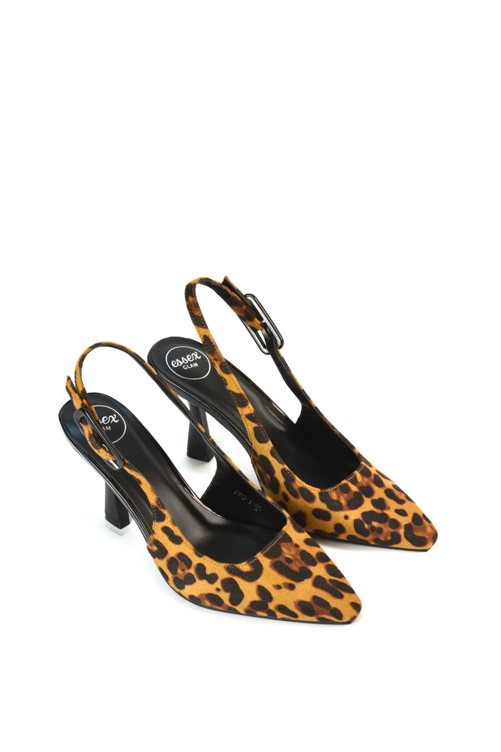 XY London 'Betty' Slingback Stiletto High Heel Pointed Toe Shoes image 3