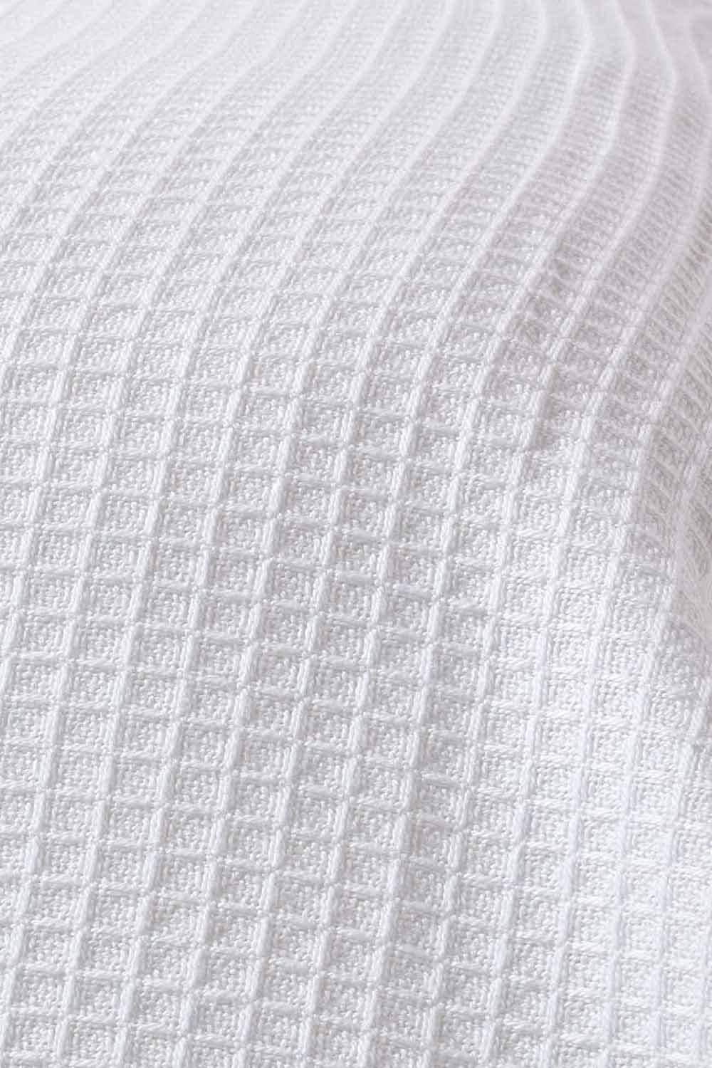 Homescapes Cotton Waffle Blanket Throw - Soft, Breathable & Skin-Friendly image 3