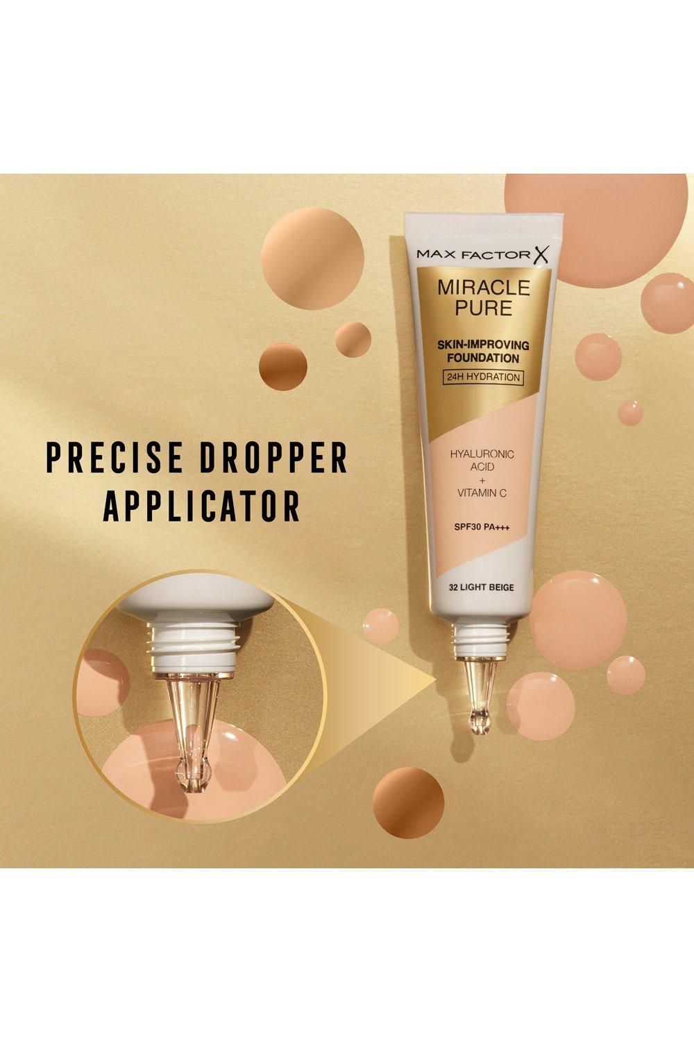 Max Factor Miracle Pure Skin Improving Foundation Cocoa 100 image 10