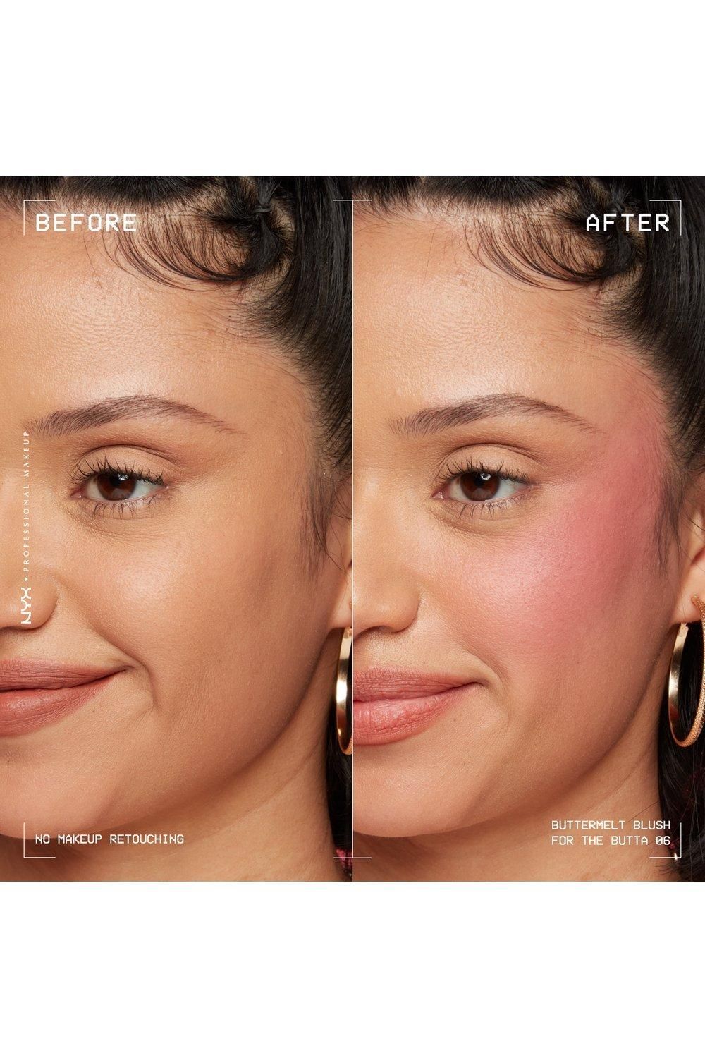 NYX Professional Makeup Buttermelt Blush Powder Blush For The Butta image 3