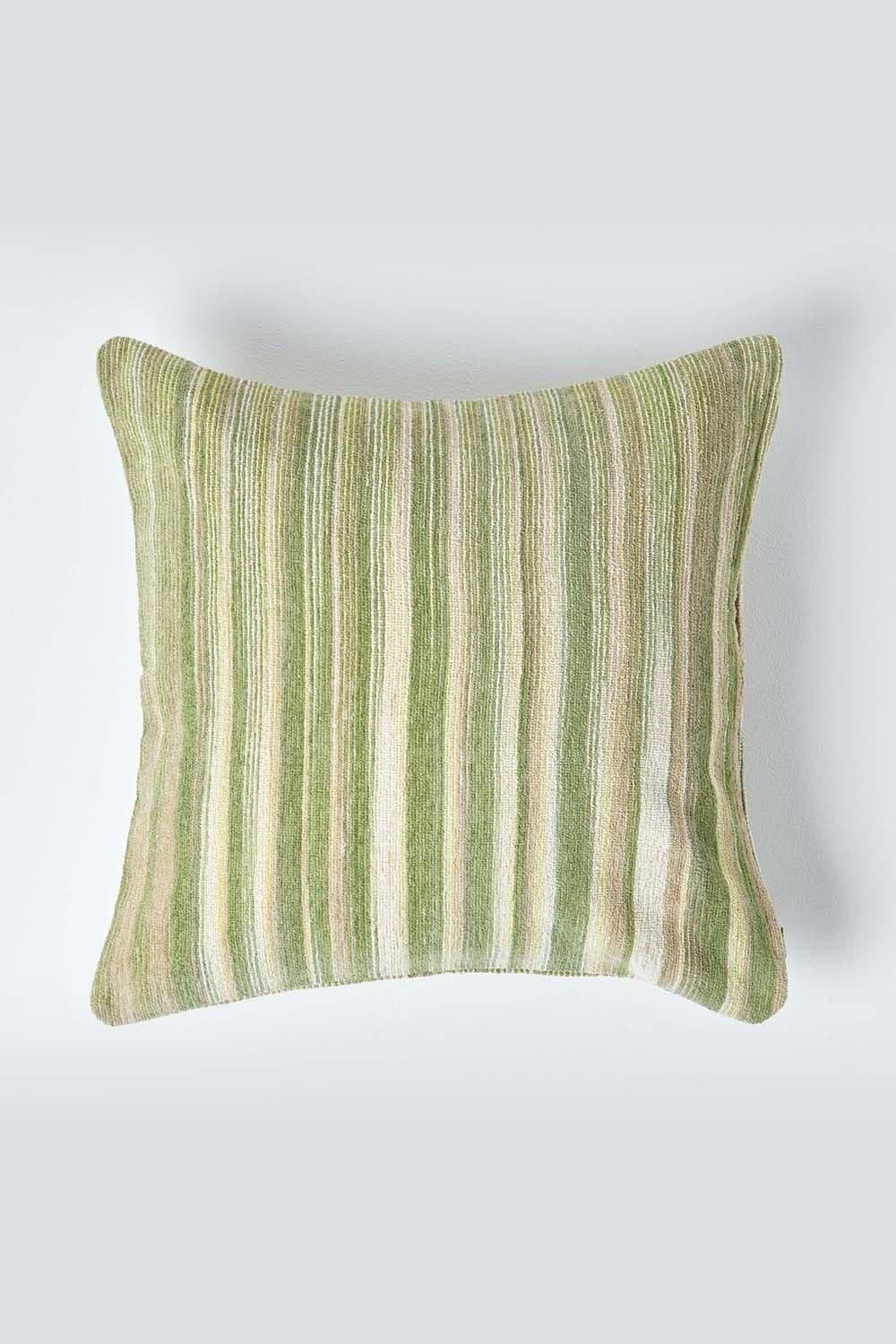Homescapes Cotton Chenille Tie Dye Cushion Cover image 1