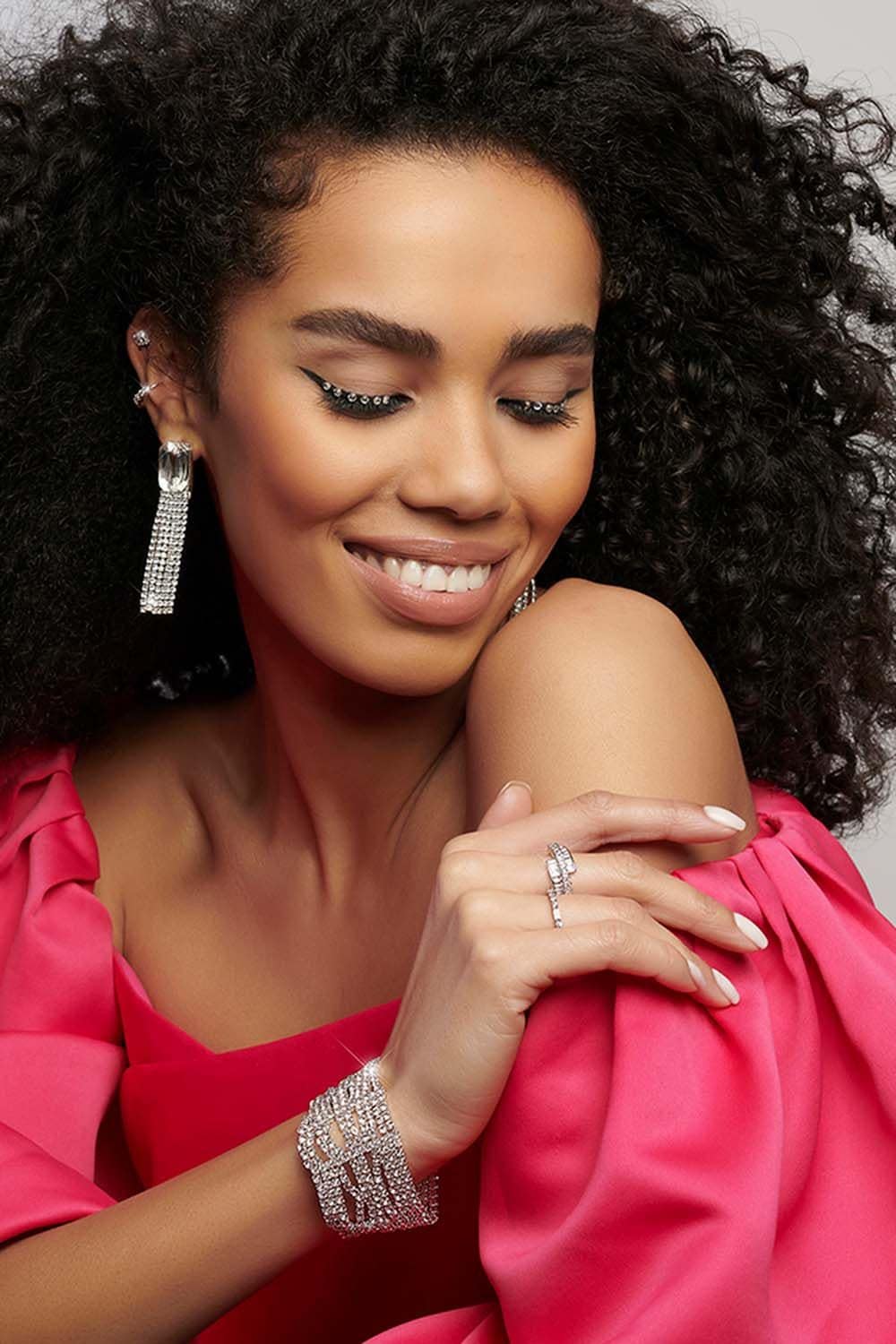 Jon Richard Tri Tone Stacking Ring - Pack Of 3 image 2