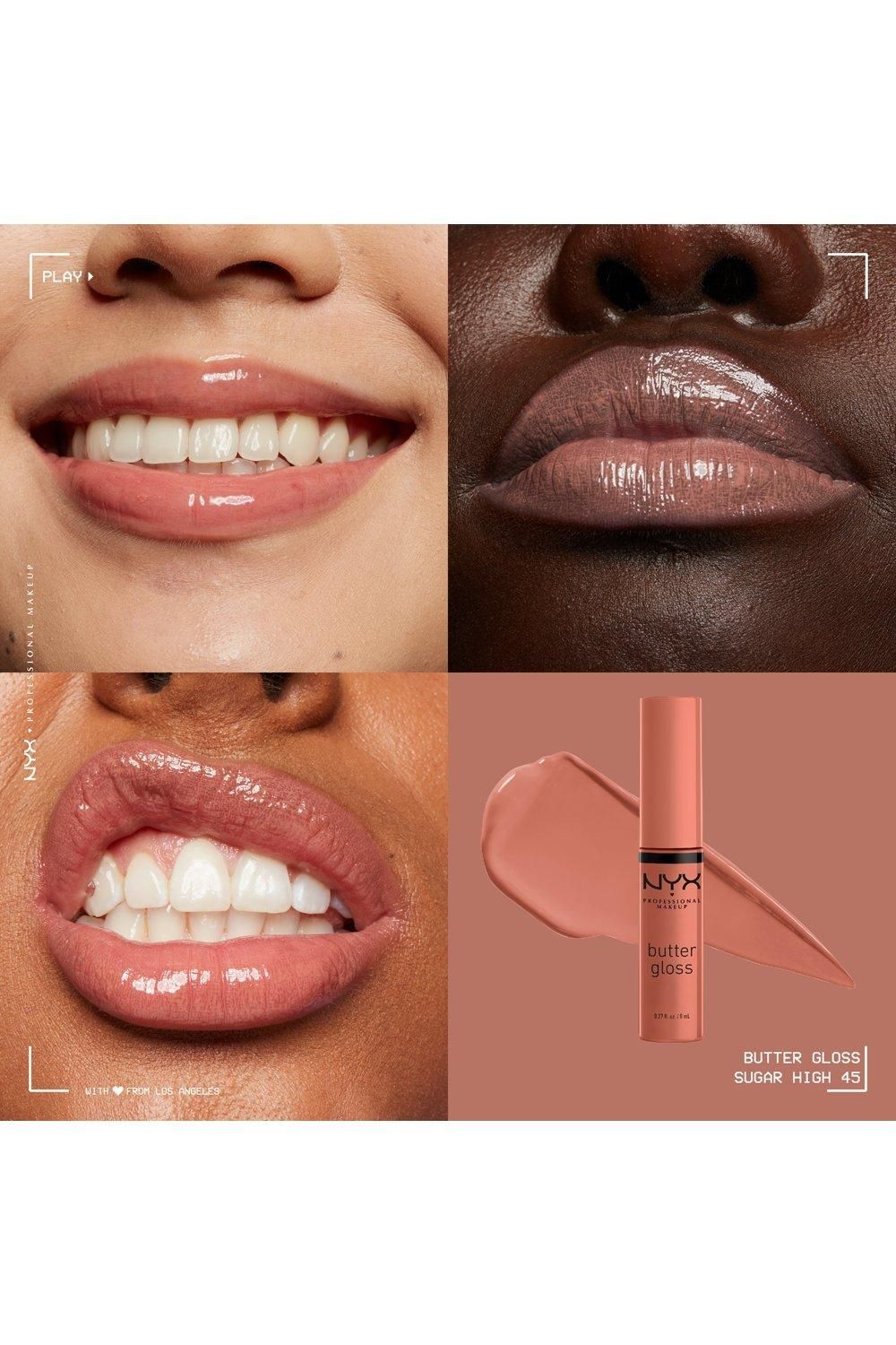 NYX Professional Makeup Butter Lip Gloss Sugar High image 9