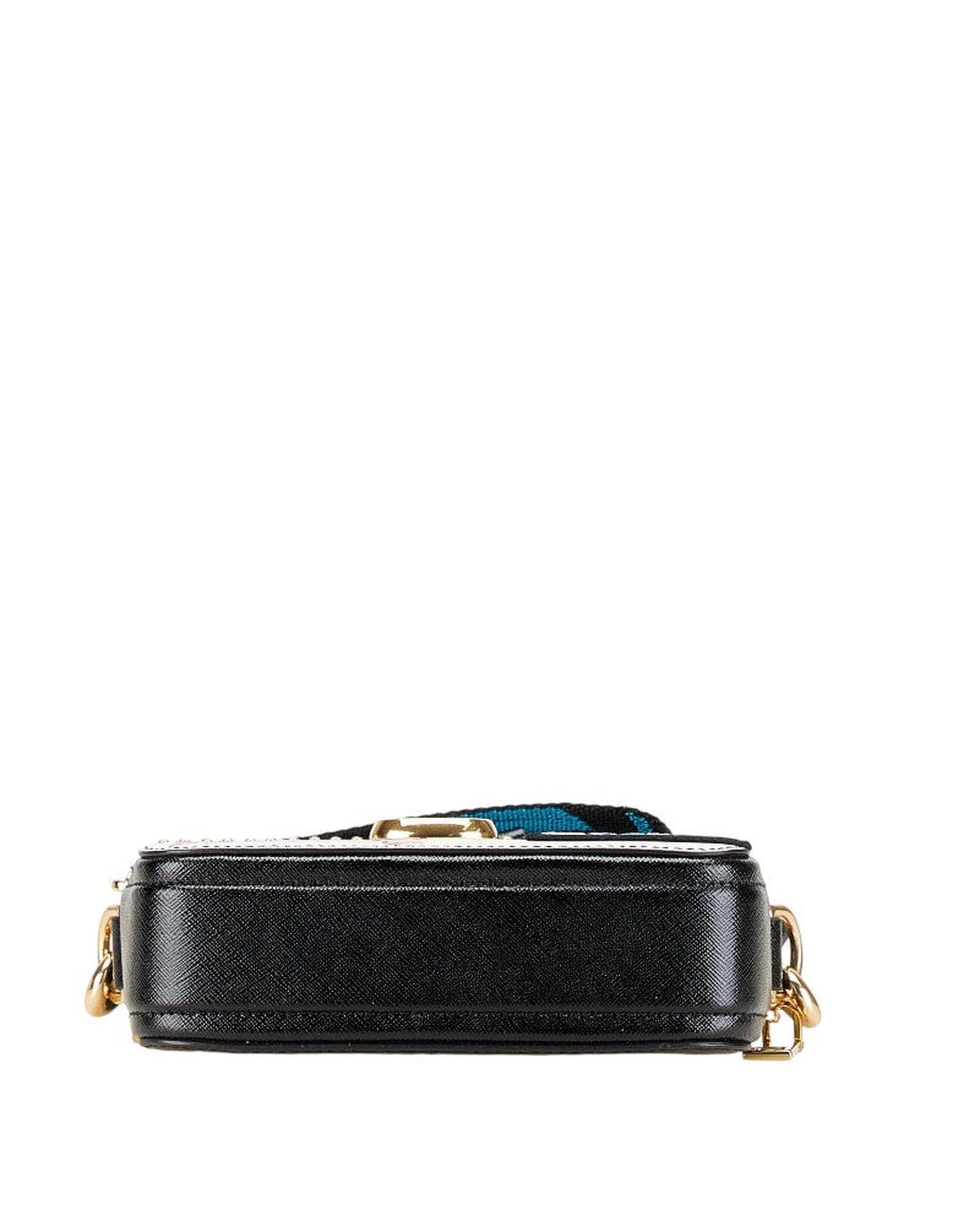 Marc Jacobs Preloved Snapshot Bag Patchwork Wo - Black | Black Crossbody Bags image 3