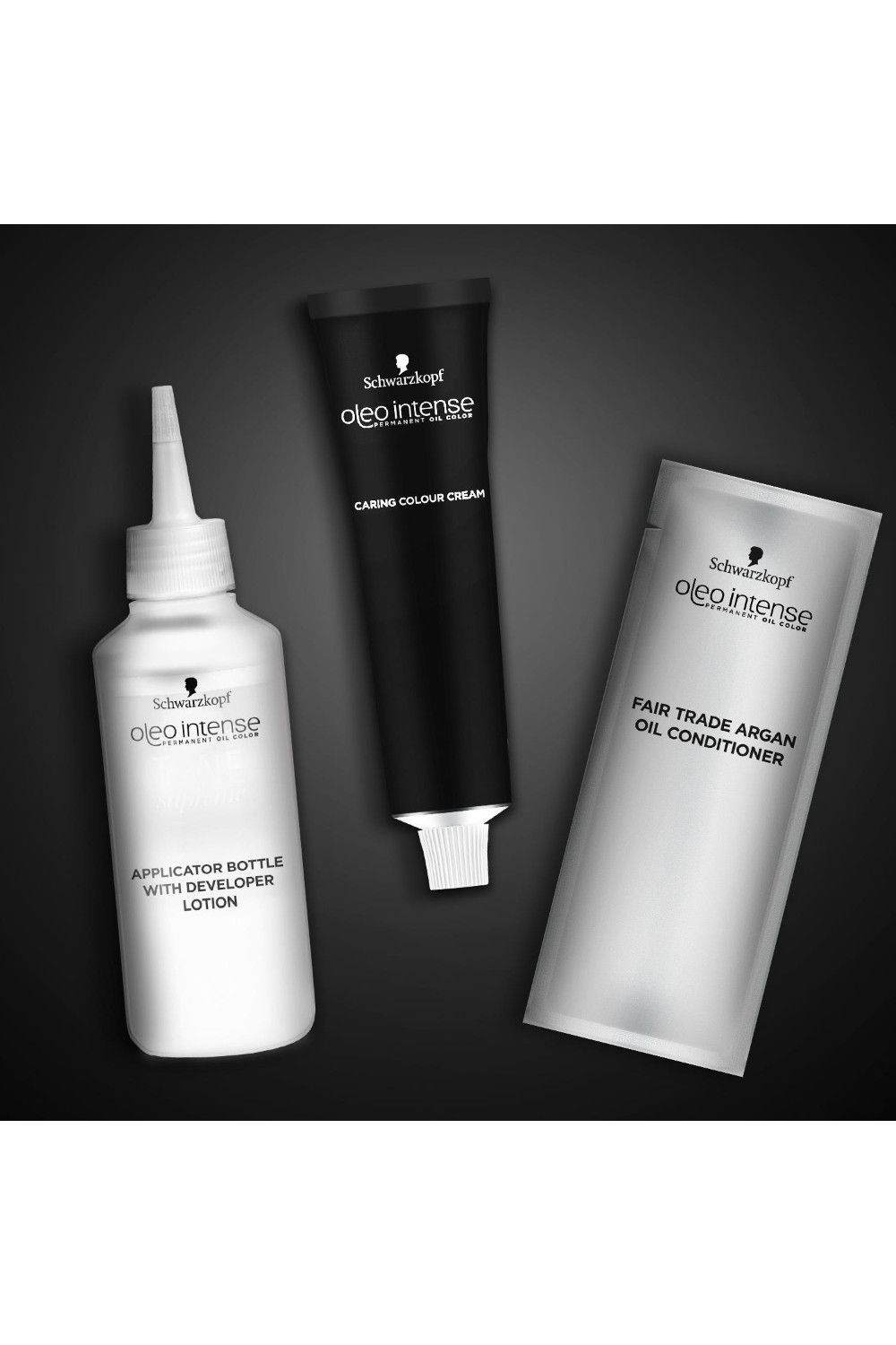 Schwarzkopf Oleo Intense 2-10 'Oil Colour' No Ammonia Permanent 3 Pack image 2