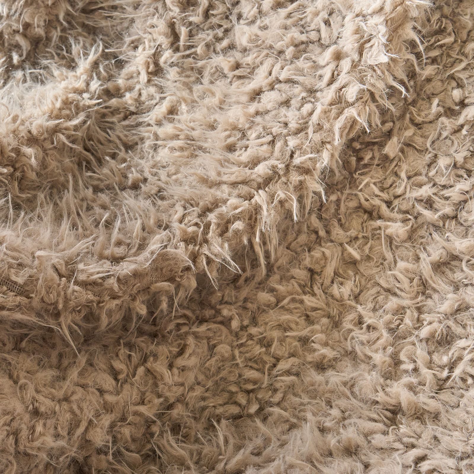 OHS Sofia Faux Fur Fleece Reversible Throw Super Soft Fluffy Blanket image 3