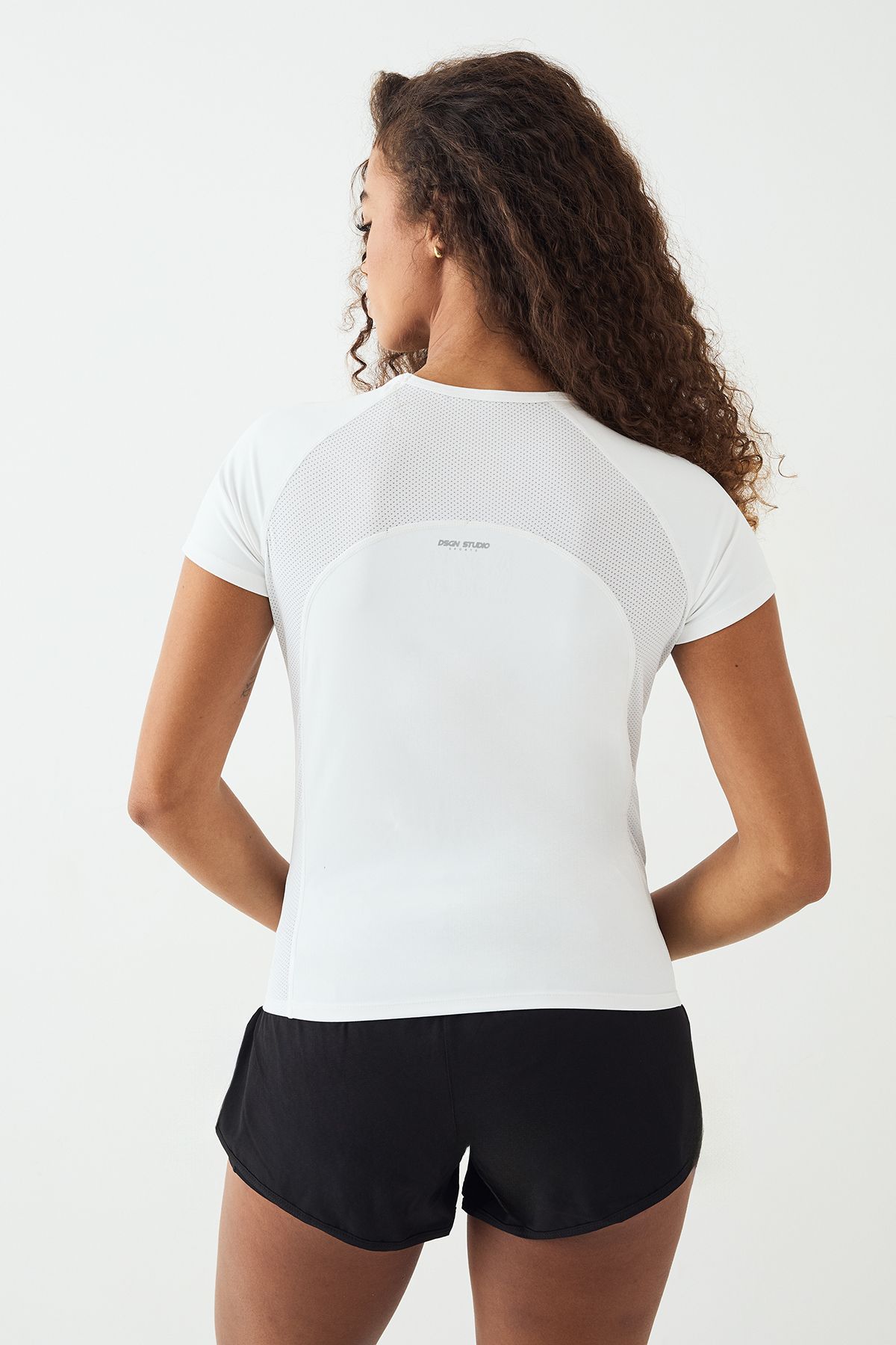 DSGN Studio DSGN Studio Reflective Mesh Panel Running Top White image 2