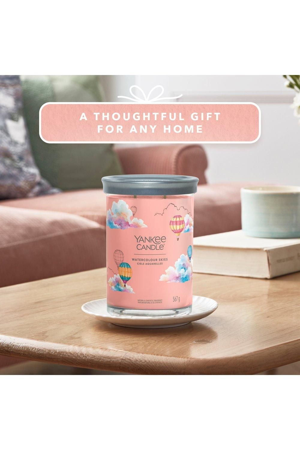 Yankee Candle Signature Large Tumbler Watercolour Skies Pink image 6