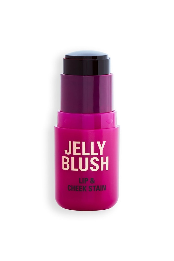 Revolution Jelly Blush Stick Lip and Cheek Stain 5.5G Cherry Red