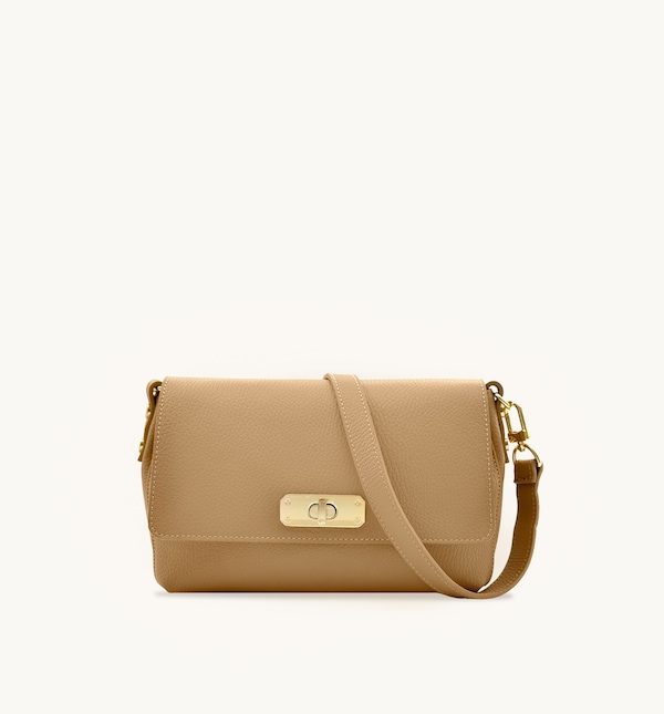 Apatchy London The Maisie Midi Leather Bag