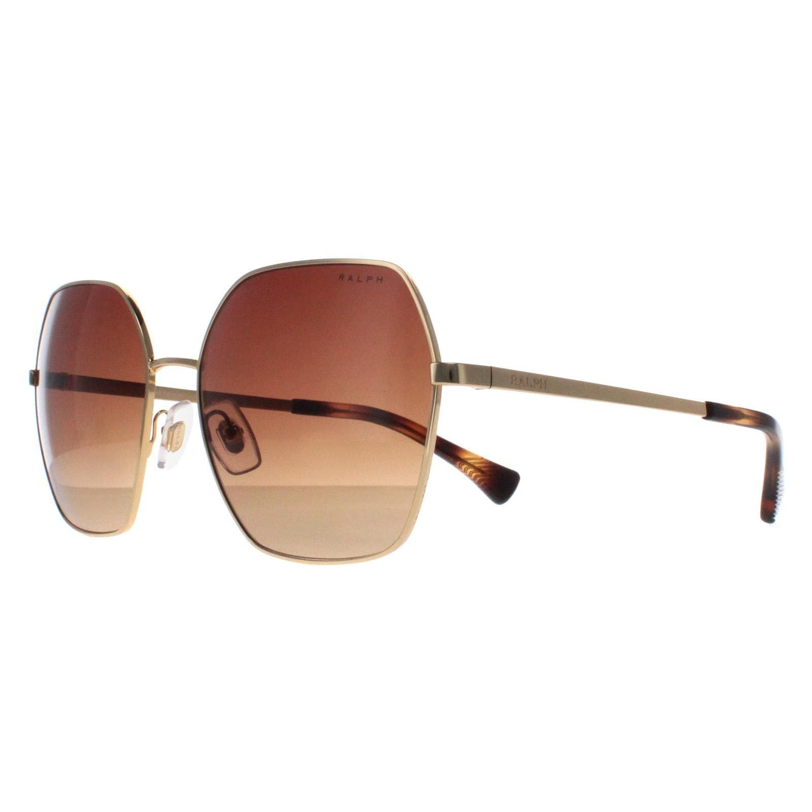 Ralph by Ralph Lauren Square Shiny Gold Brown Gradient RA4138 image 2