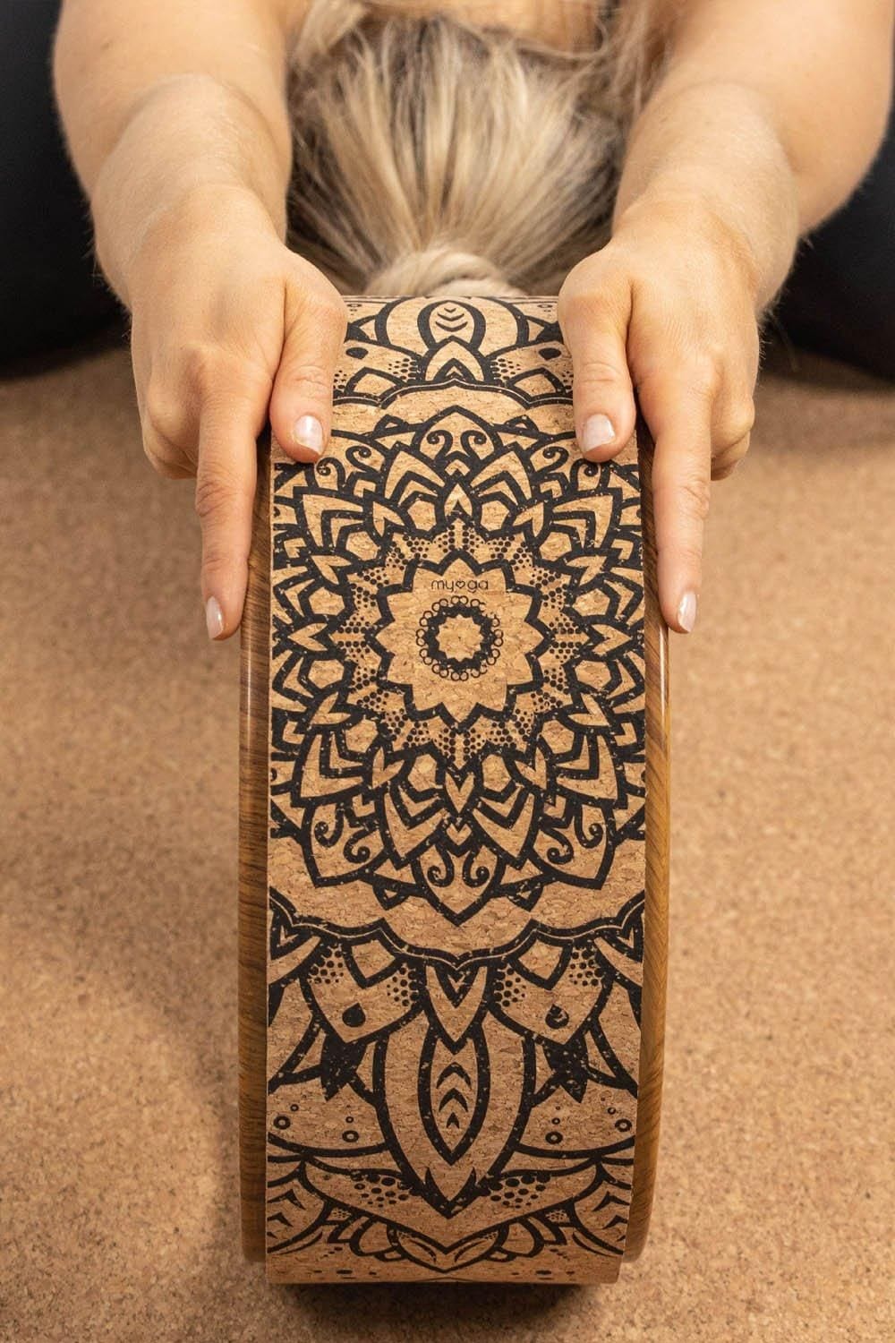 Myga Cork Yoga Wheel image 3