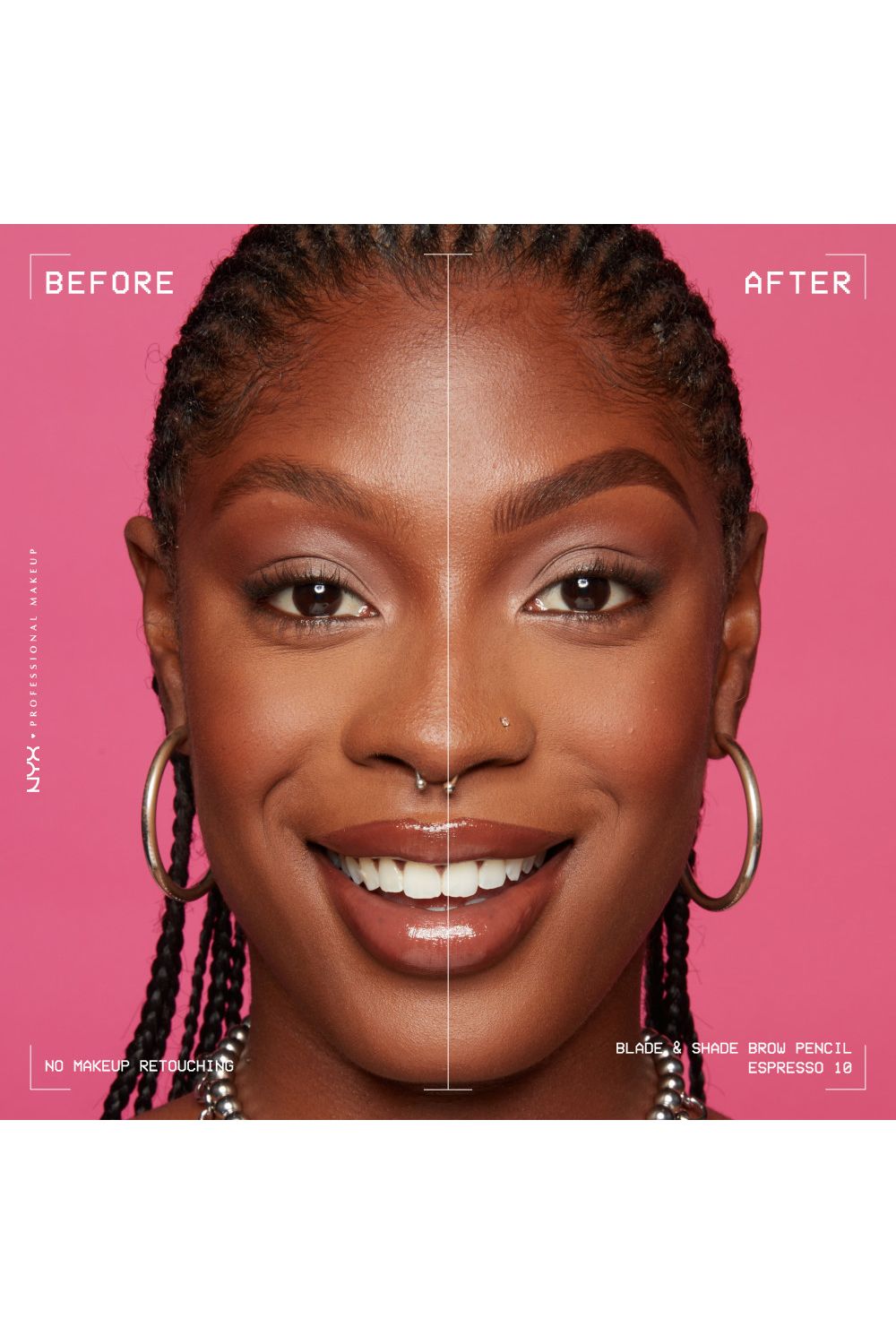 NYX Professional Makeup Blade & Shade, Nano Brow Mechanical Pencil 0.06g Espresso image 4