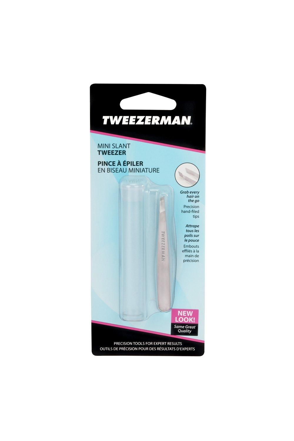 Tweezerman Mini Slant Tweezer Silver image 2