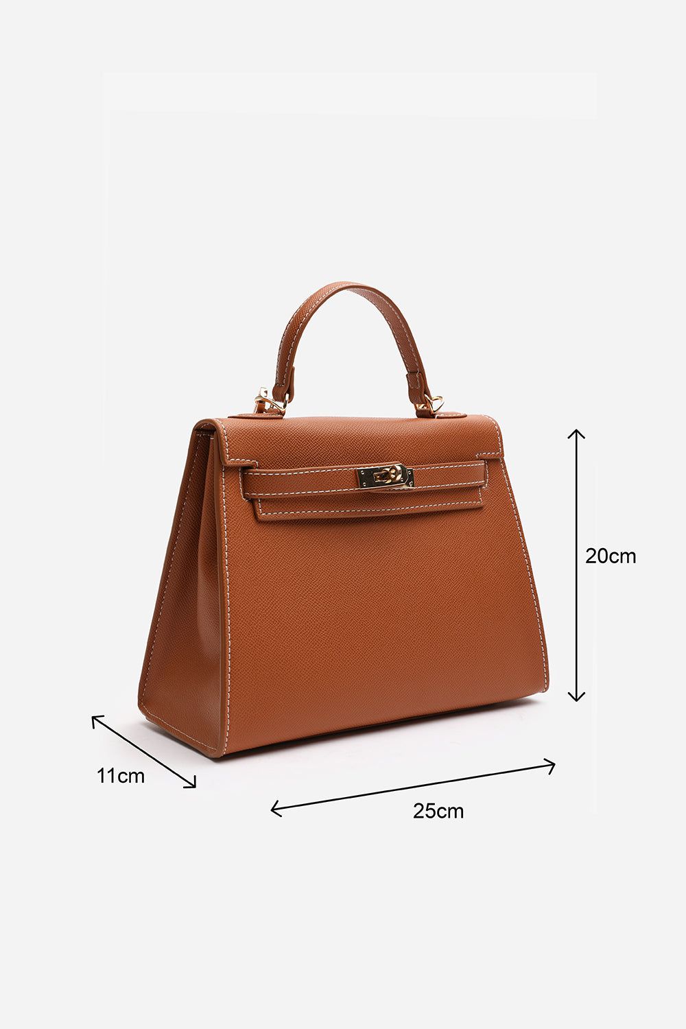 Where's That From 'Lluvia' Top Handle Satchel Mini Tote Bag with Turn-Lock Closure image 7