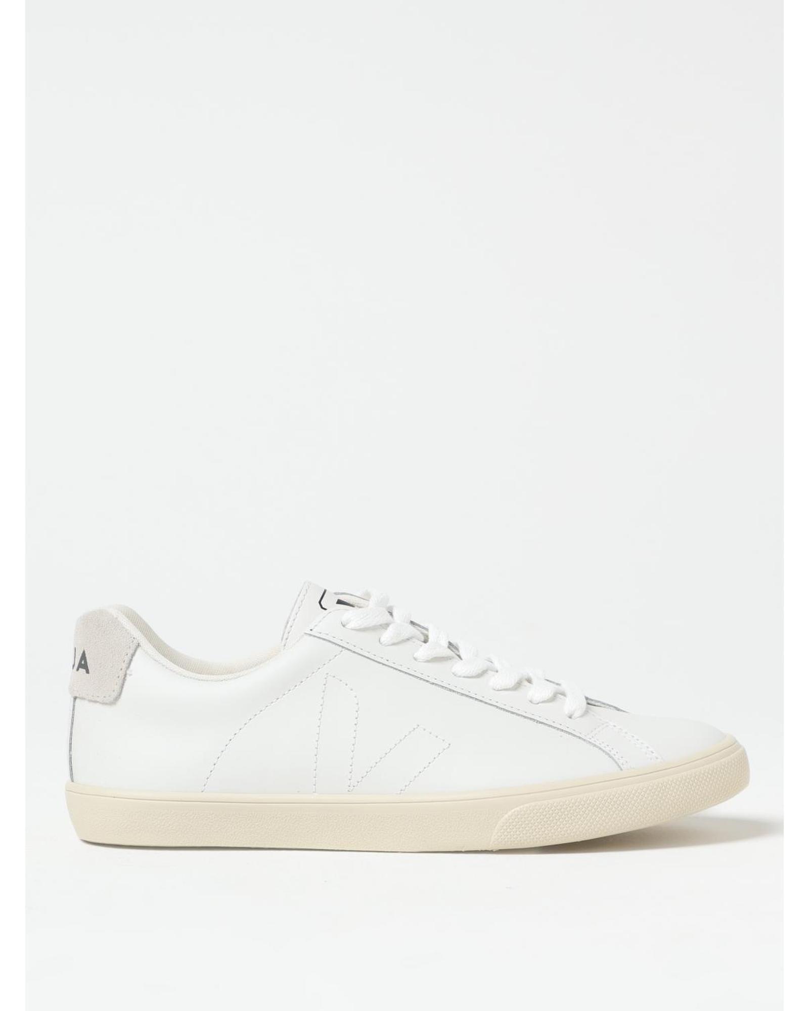 Veja V10 White Leather Casual Sneakers Wo