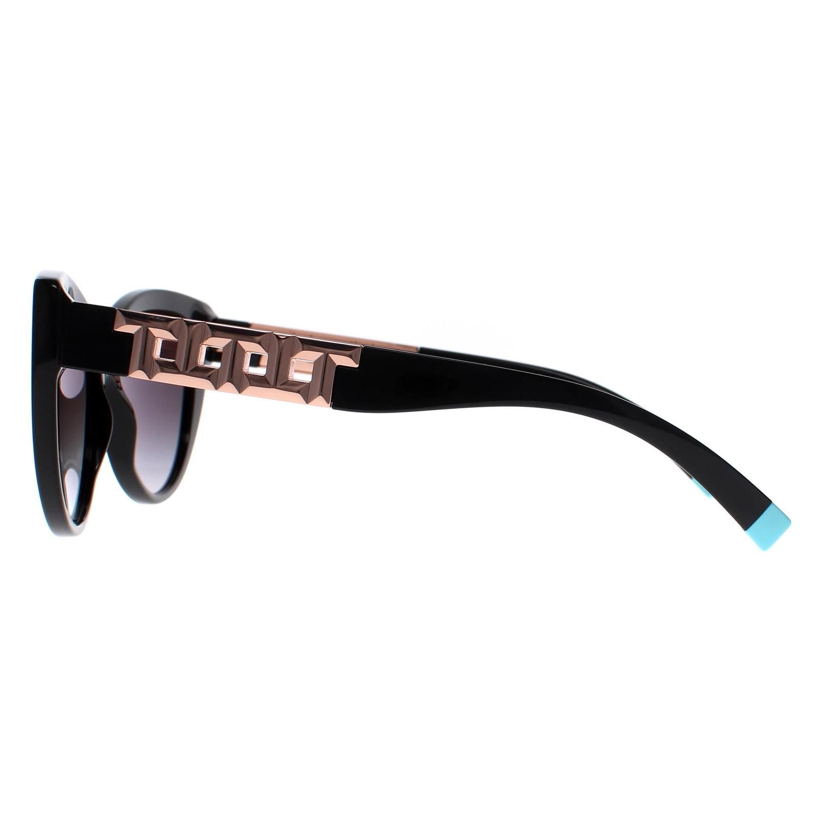 Tiffany Cat Eye Black Grey Gradient TF4196 image 3
