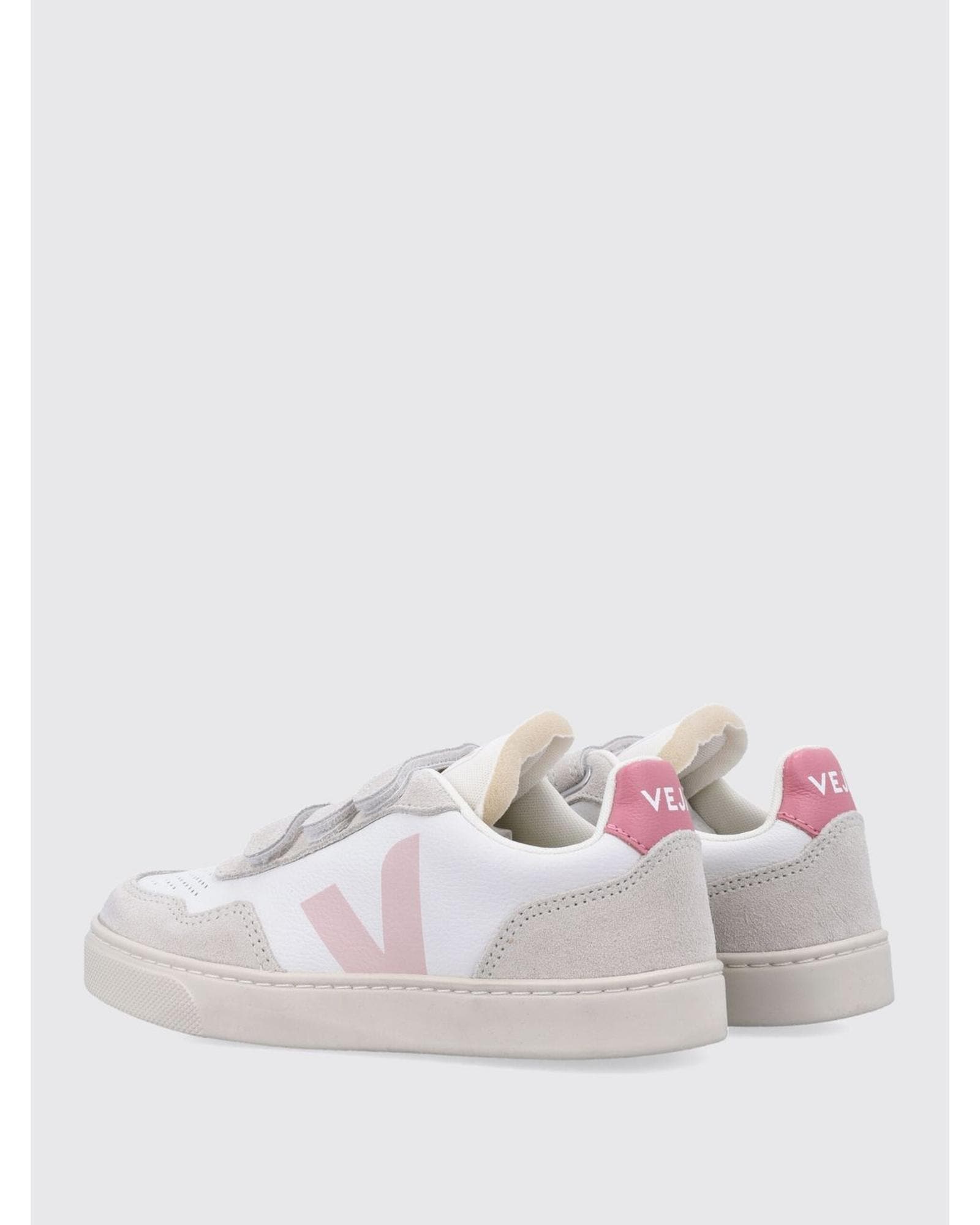 Veja Esplar Kids Velcro Strap Sneaker - White image 3