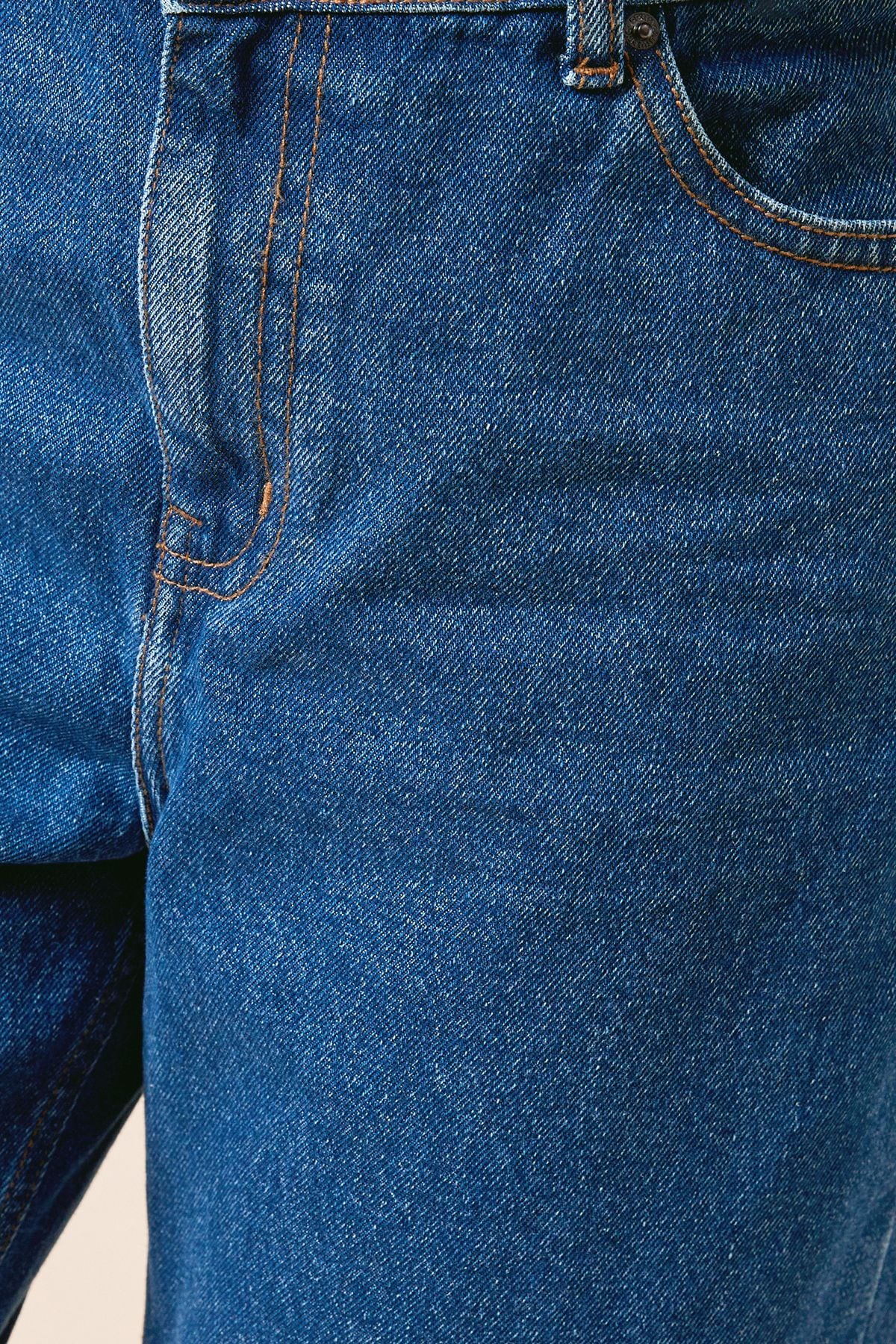 Dorothy Perkins Cropped Wide Leg Jean Mid Blue image 5