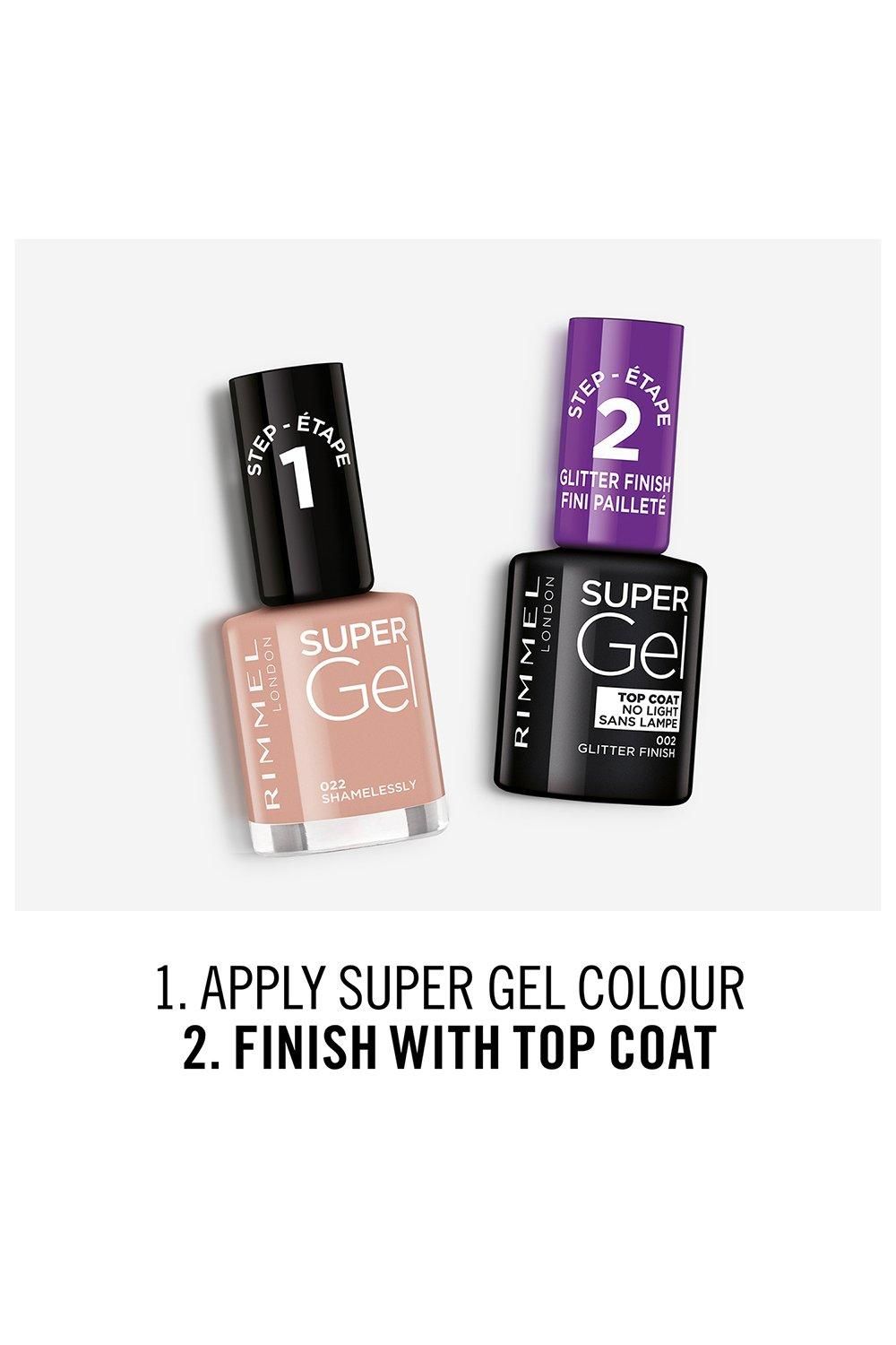 Rimmel London Super Gel Nail Polish 022 Shamelessly image 10