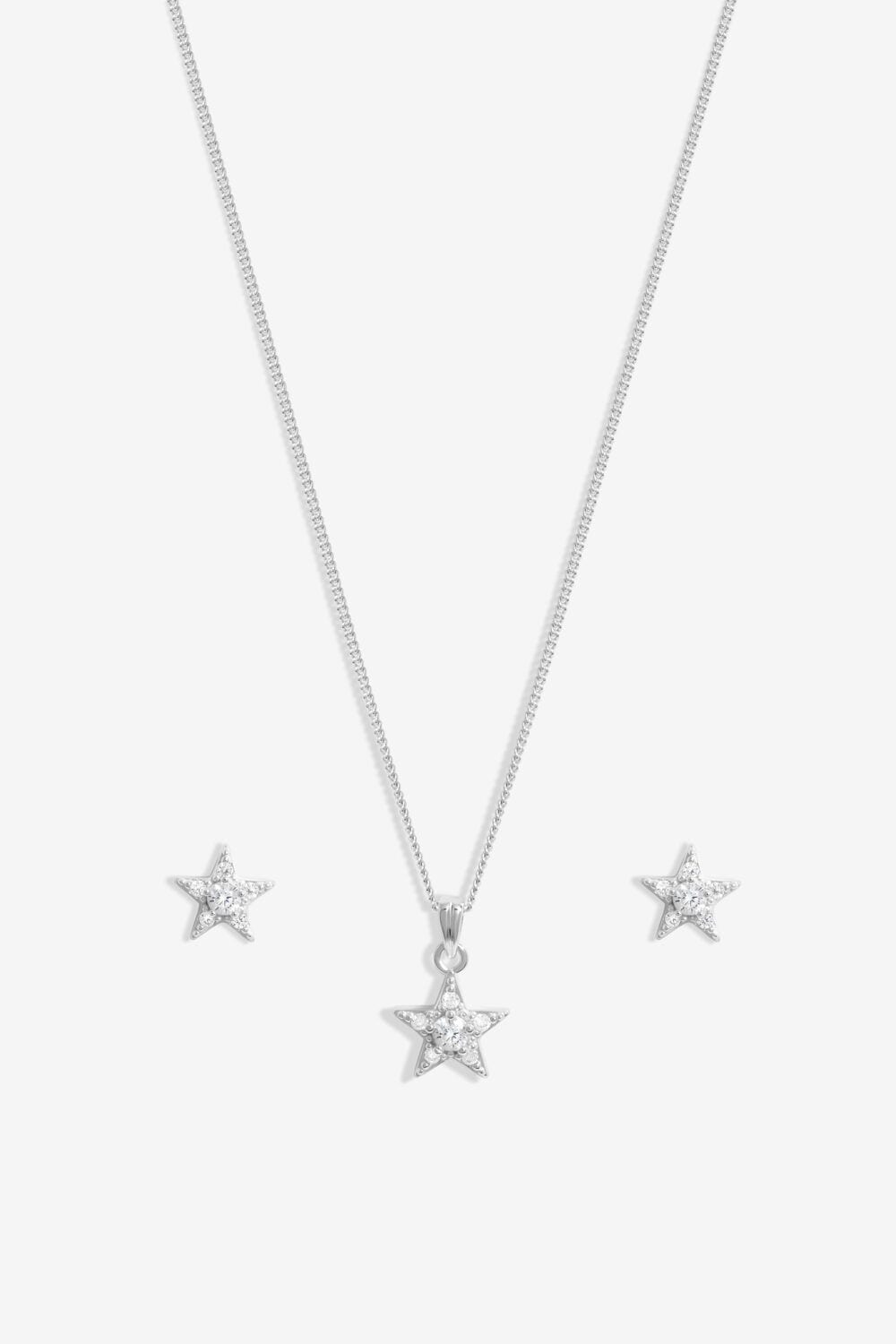 Simply Silver Sterling Silver 925 Celestial Set - Gift Boxed image 2