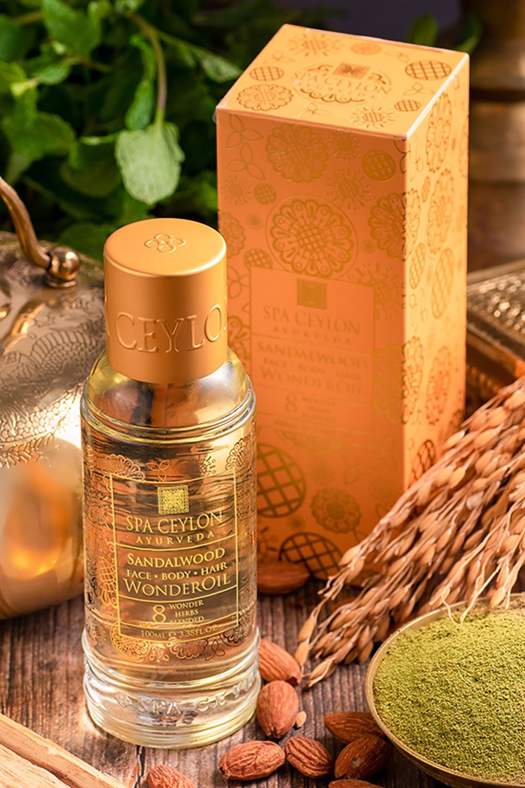 Spa Ceylon WONDER OIL - Sandalwood 100ml image 2