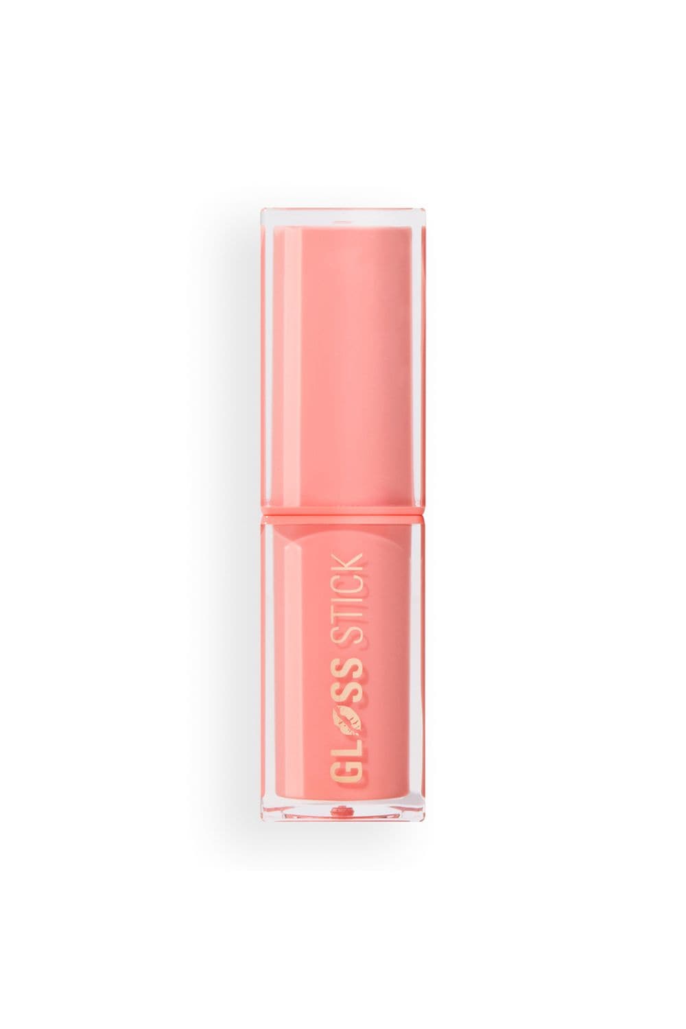 Revolution Pout Lip Gloss Stick 3g Shimmer Peach Sorbet Nude image 2
