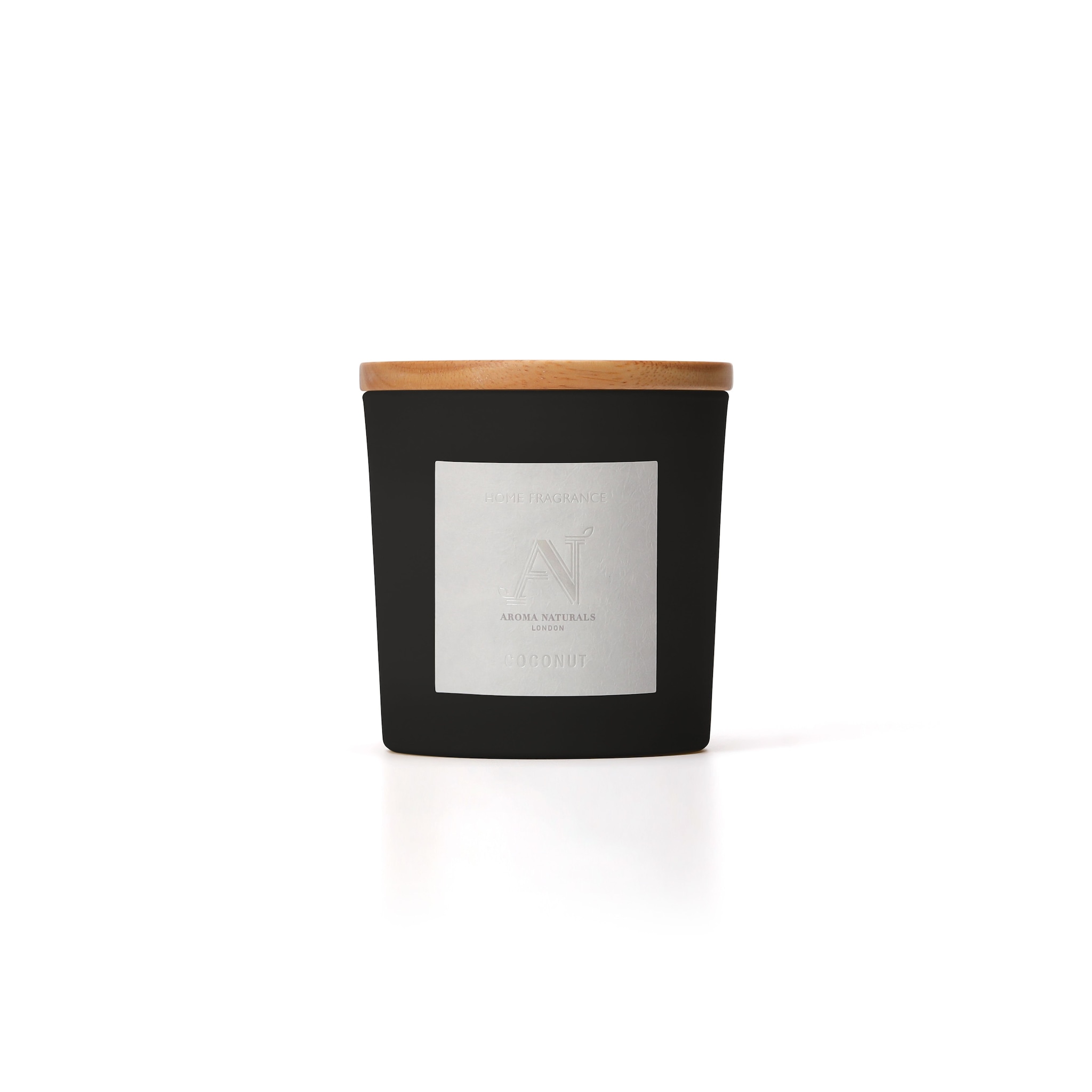 Aroma Naturals Frosted Decadence Glass Candle - Vanilla Bean Scent image 1