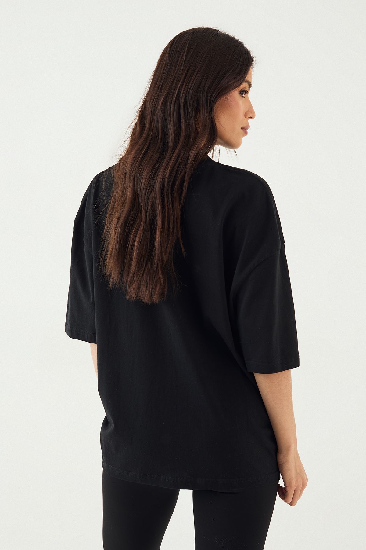 DSGN Studio DSGN Studio Sports Club Heavyweight Oversized T-Shirt Black image 2