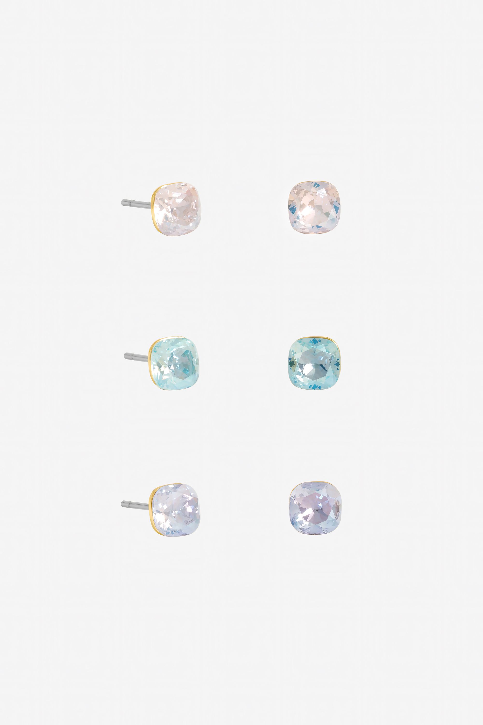 Jon Richard Pastel Earrings - Multipack