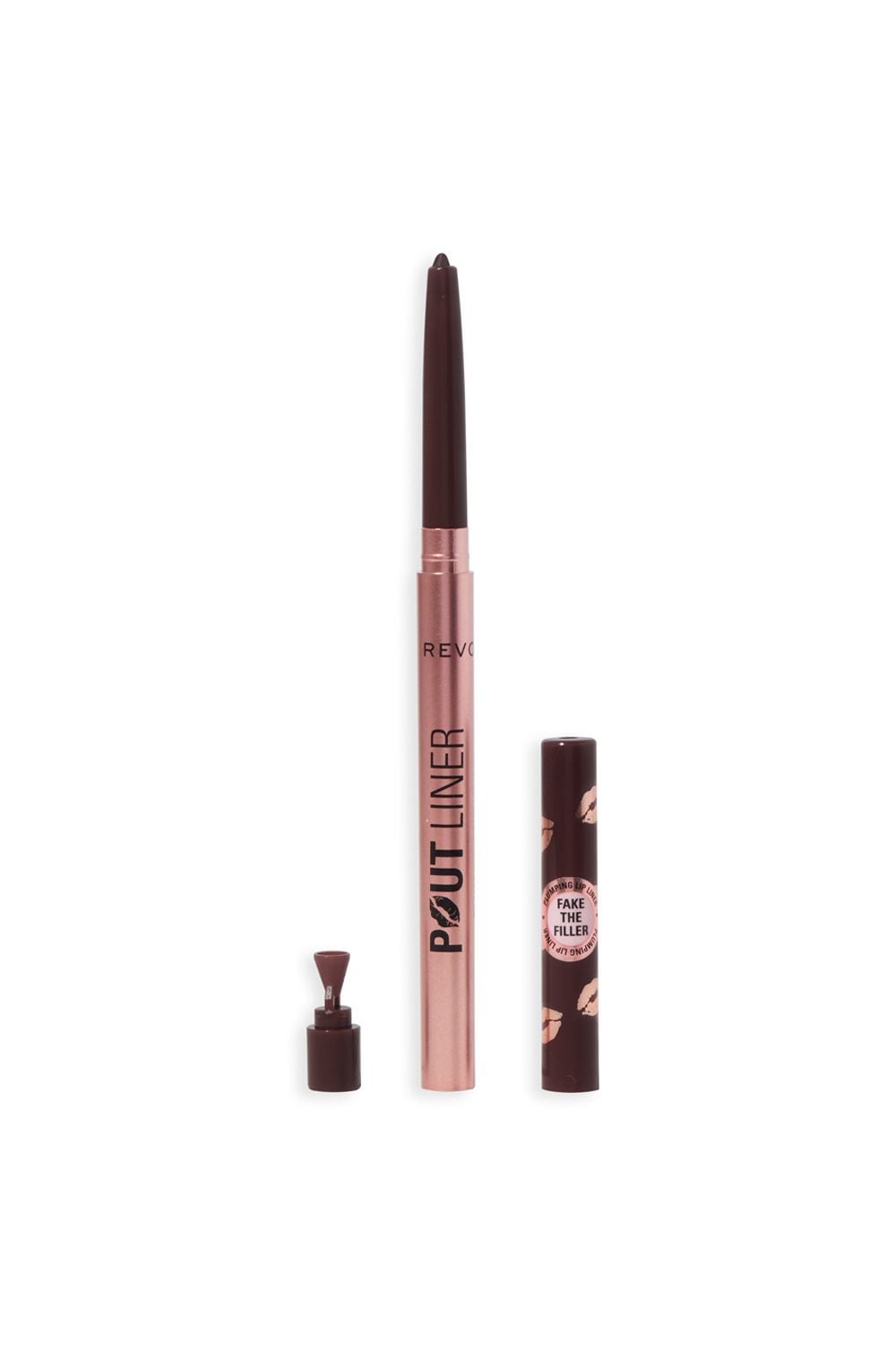 Revolution Pout Bomb Plumping Lip Liner Espresso Cool Brown image 1