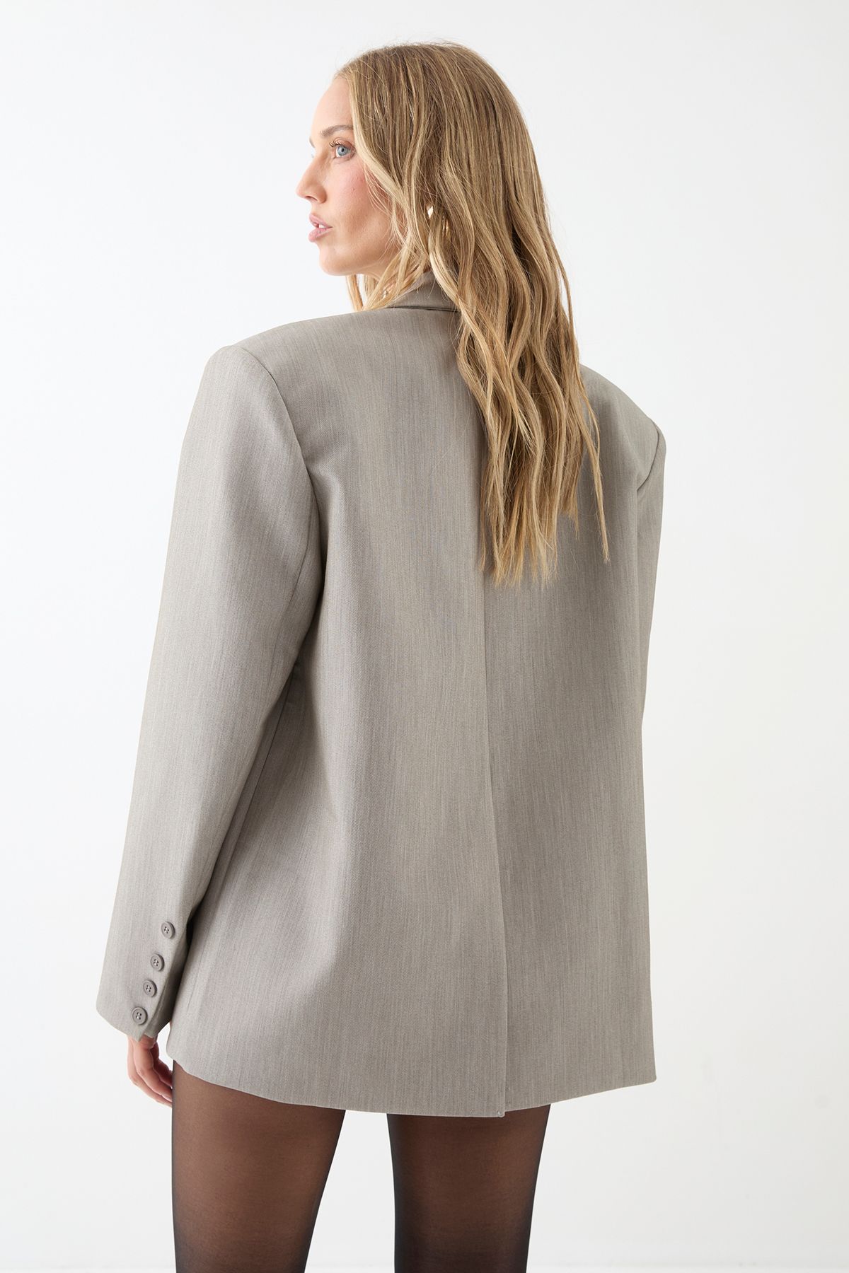 MissPap Premium Masculine Blazer Grey image 3