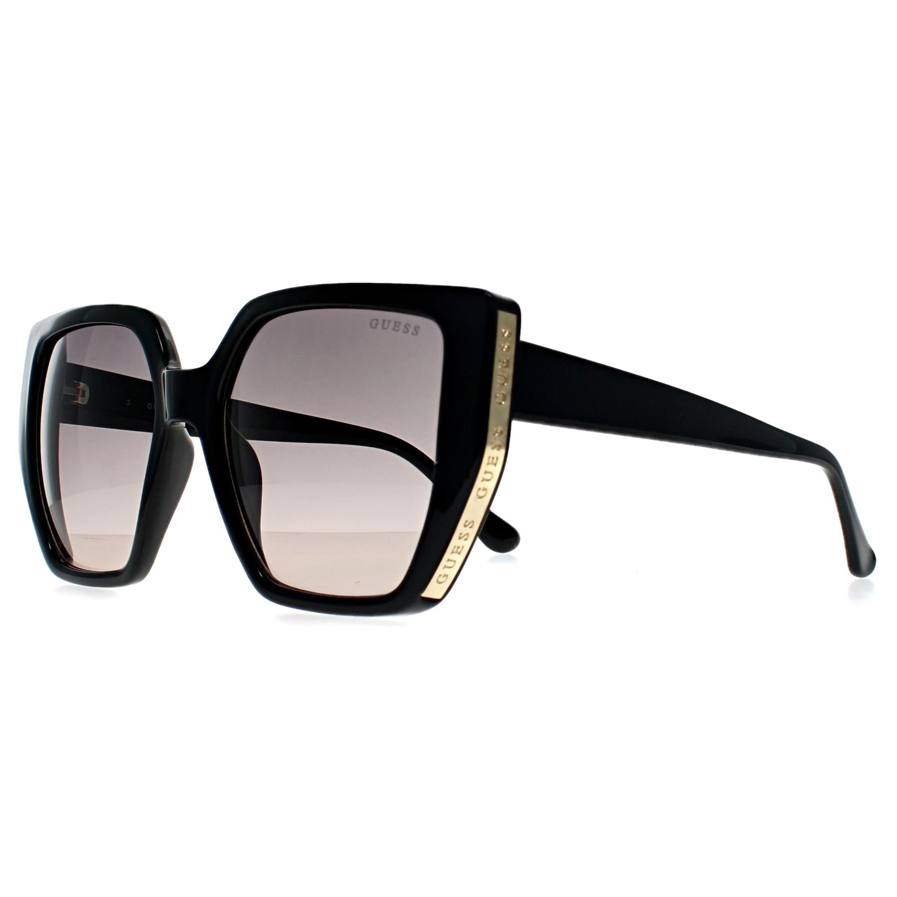 Guess Cat Eye Shiny Black Pink Brown GF6178 image 2