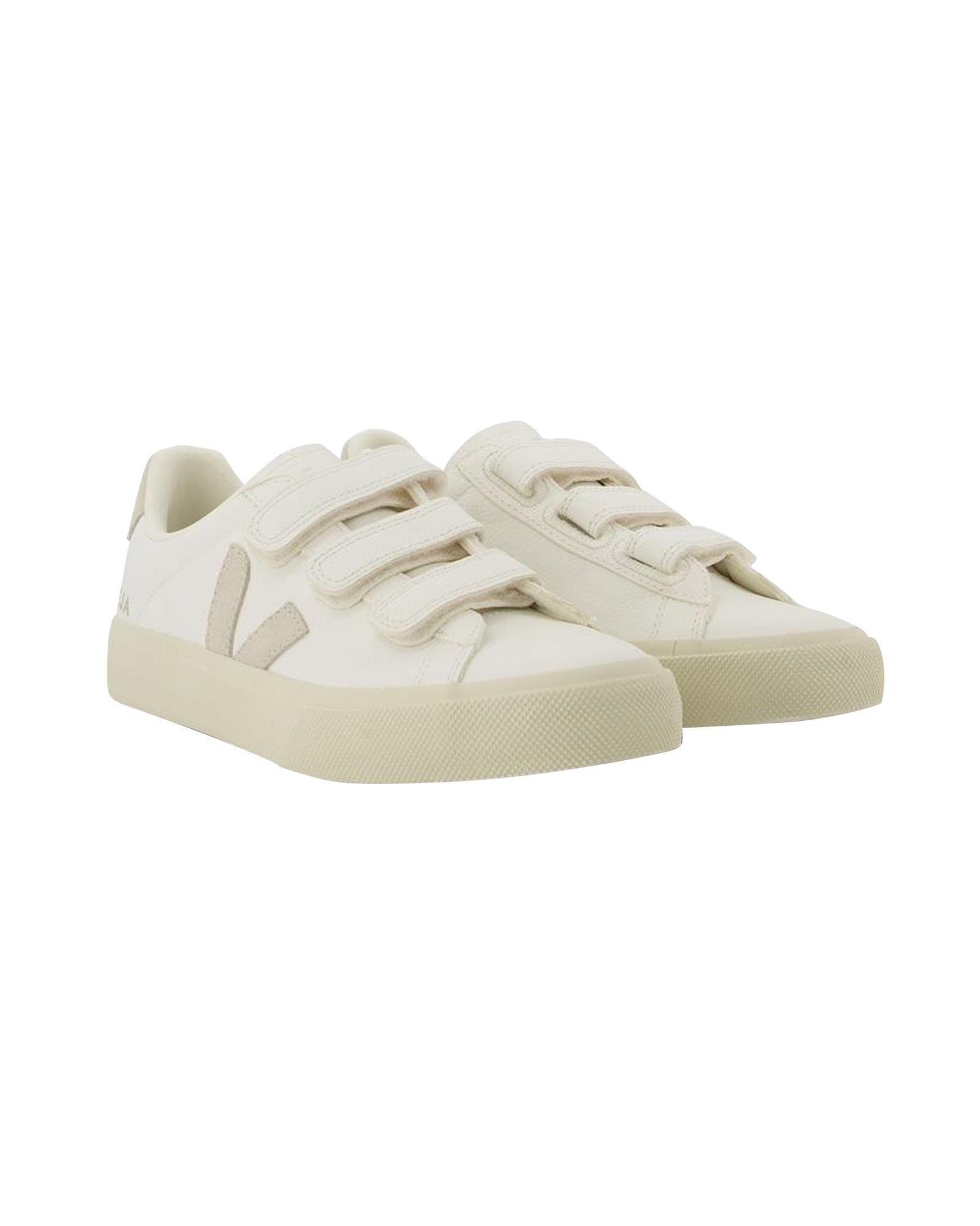 Veja Esplar Kids Velcro Strap Sneaker Wo - White image 3