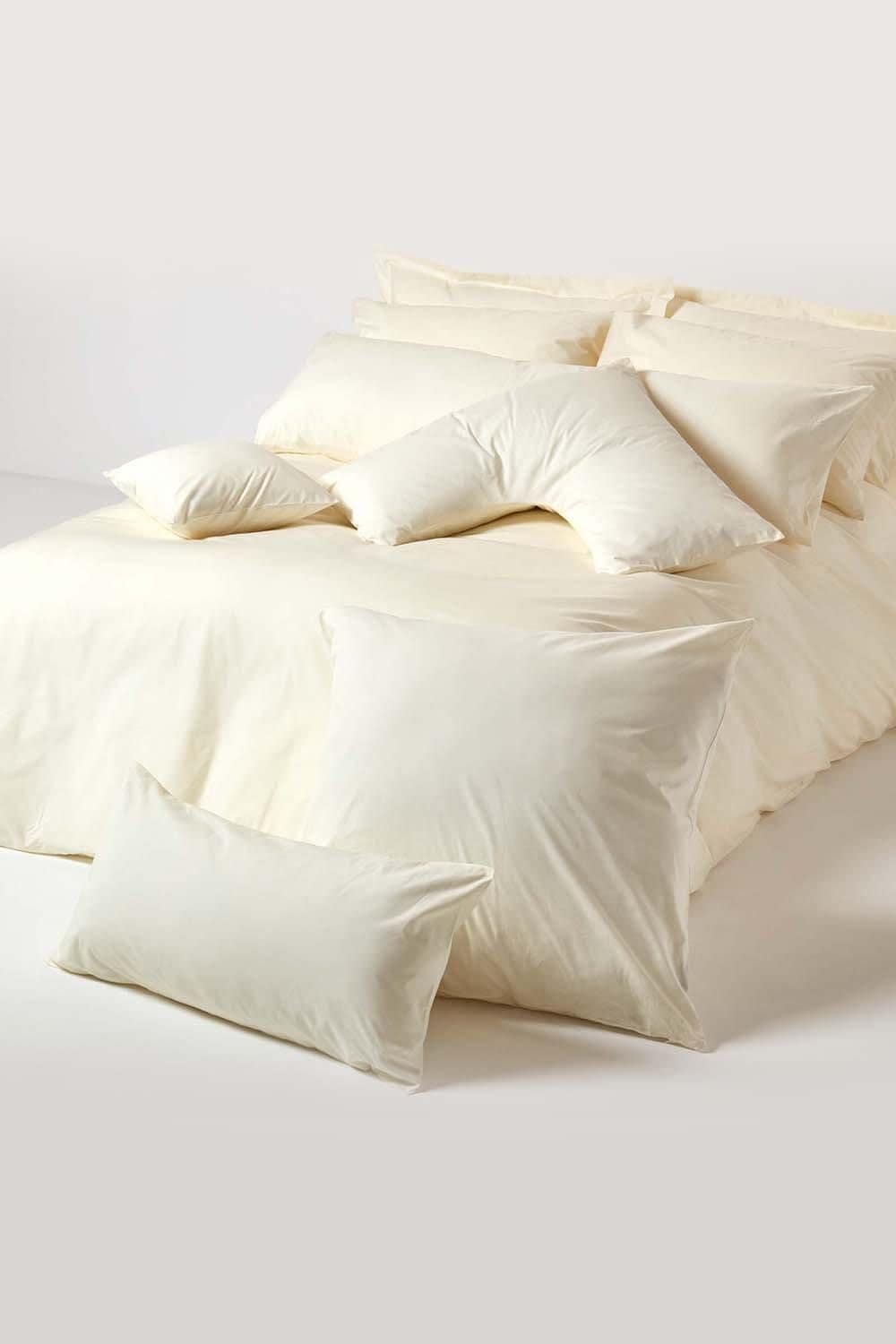 Homescapes Egyptian Cotton Housewife Pillowcase 200 TC , Standard Size image 5