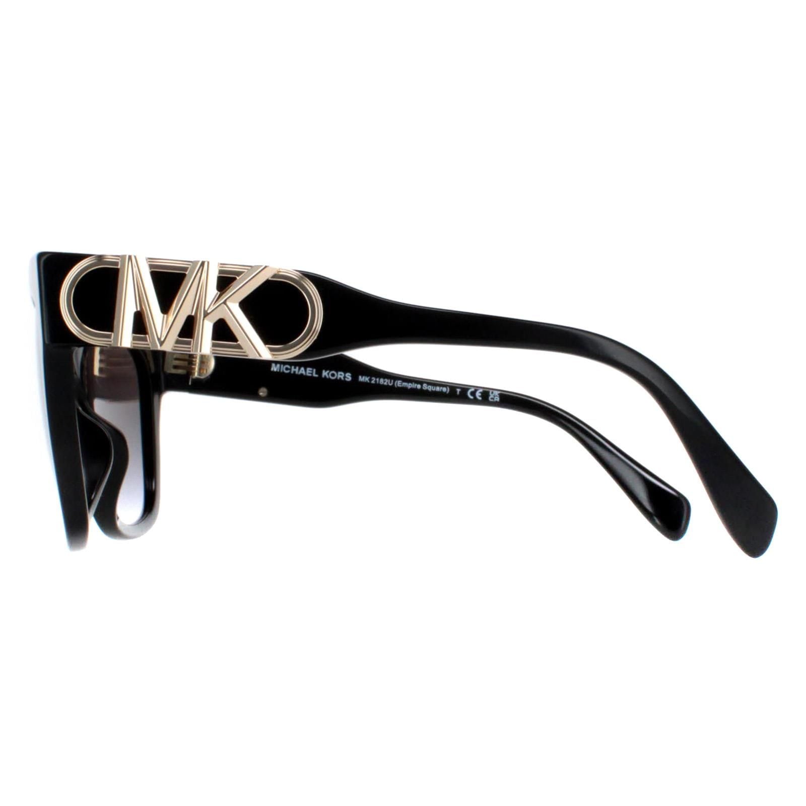 Michael Kors Cat Eye Black Dark Grey Gradient MK2182U Empire Square image 3