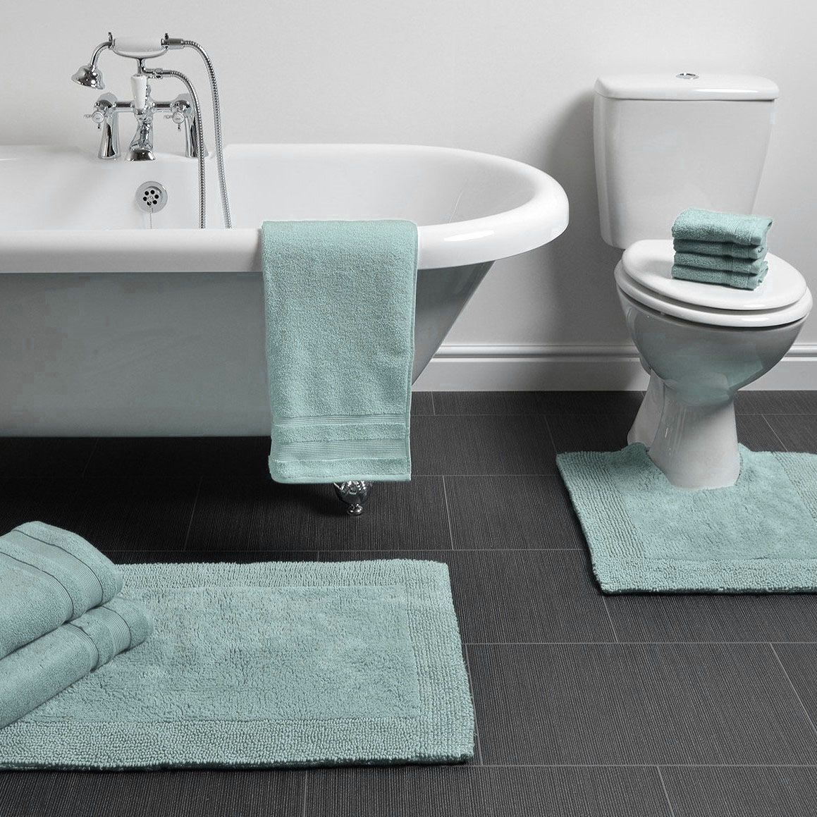 Allure Bath Fashions Elegance Reversible Heavyweight Bath Mat image 2