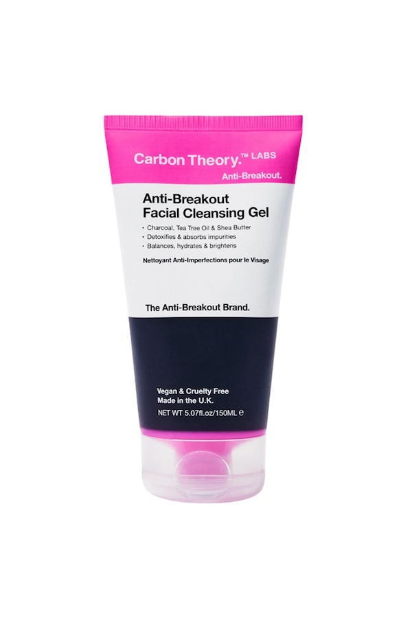 Carbon Theory Anti Breakout Charcoal Teatree Cleanser 150ml Misc