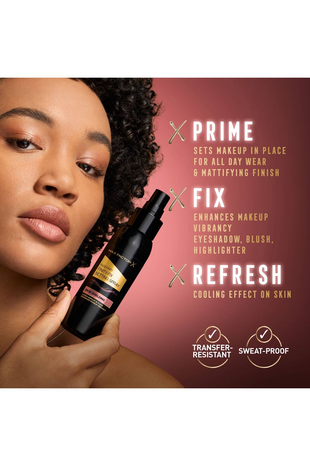 Max Factor Facefinity Finity-Fix Setting Spray, 100ml Multi image 3