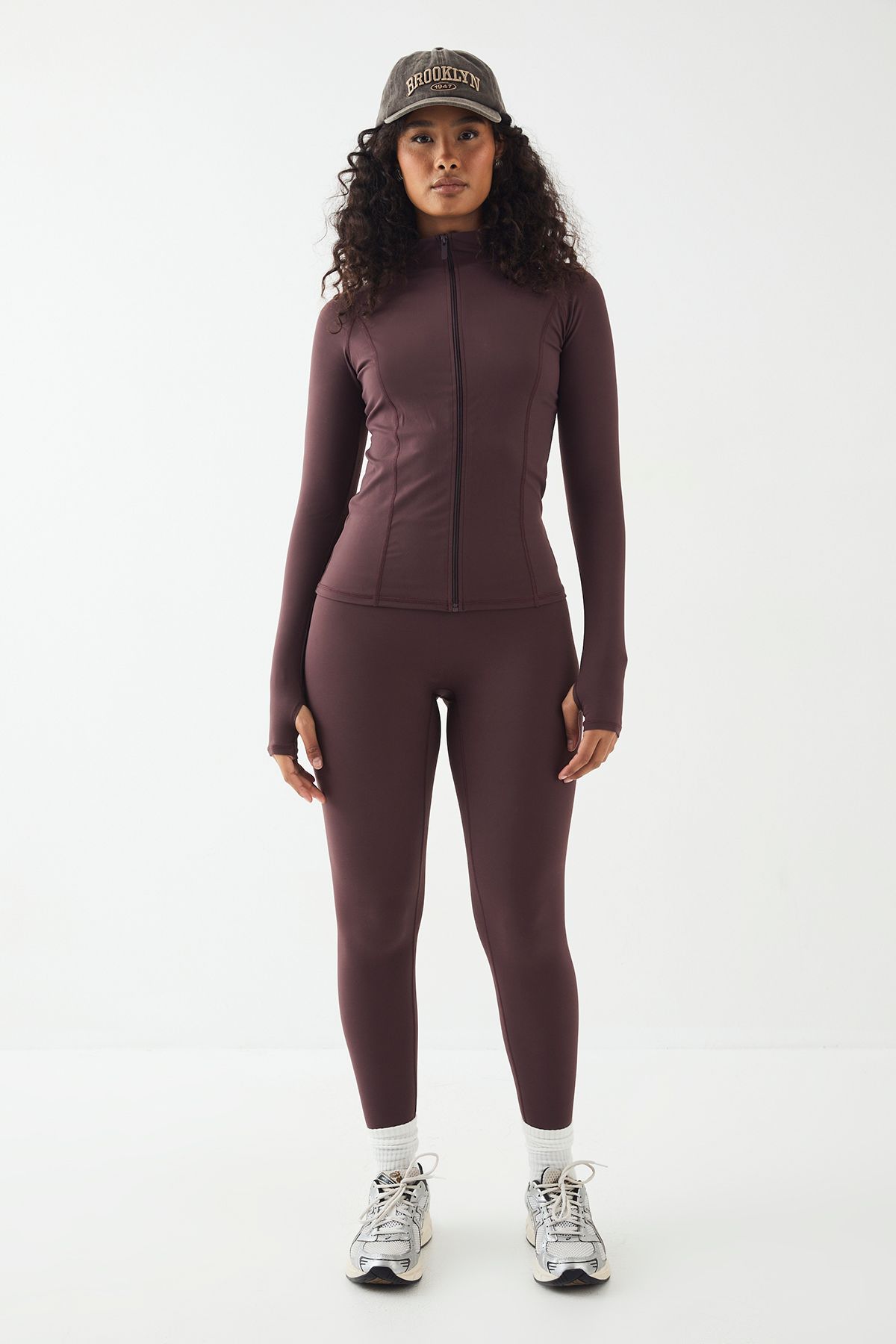 DSGN Studio DSGN Studio Tall Ultra Sculpt High Waist Legging Chocolate image 5