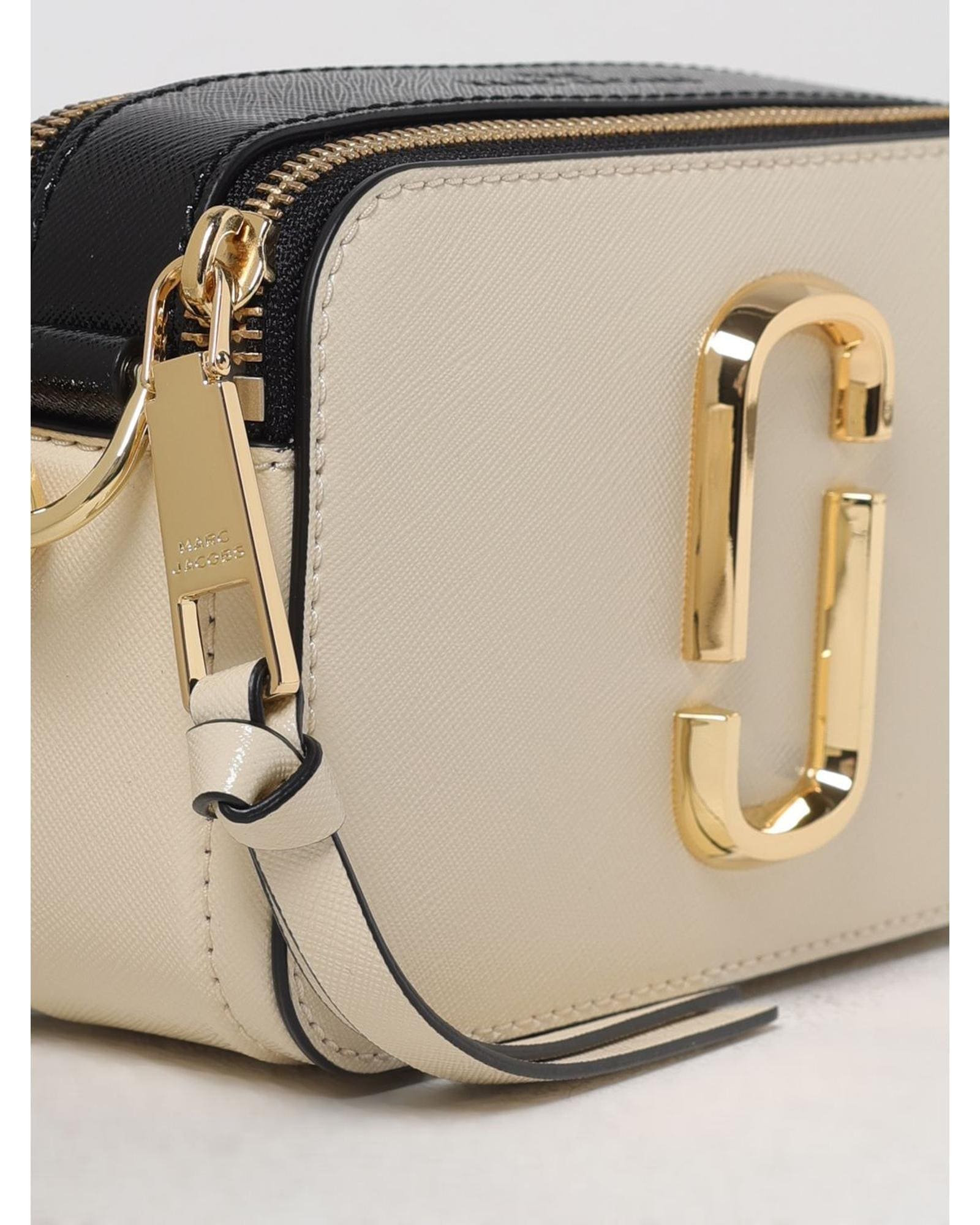 Marc Jacobs Snapshot Camera Bag Leather Crossbody Wo - White Clutch Bags image 3