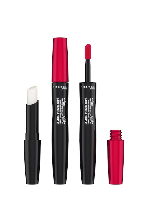 Rimmel London Provocalips 16HR Kissproof Liquid Lipstick 500 Kiss The Town Red