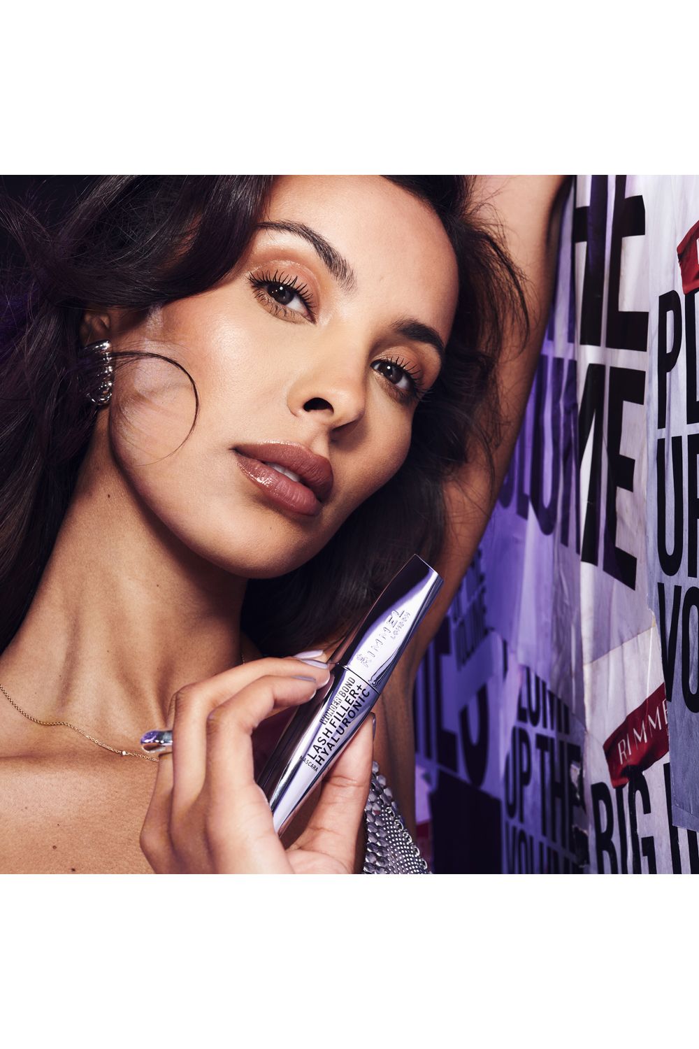 Rimmel London Wonder'Bond Lash Filler+Hyaluronic Mascara 11ml Brown image 3