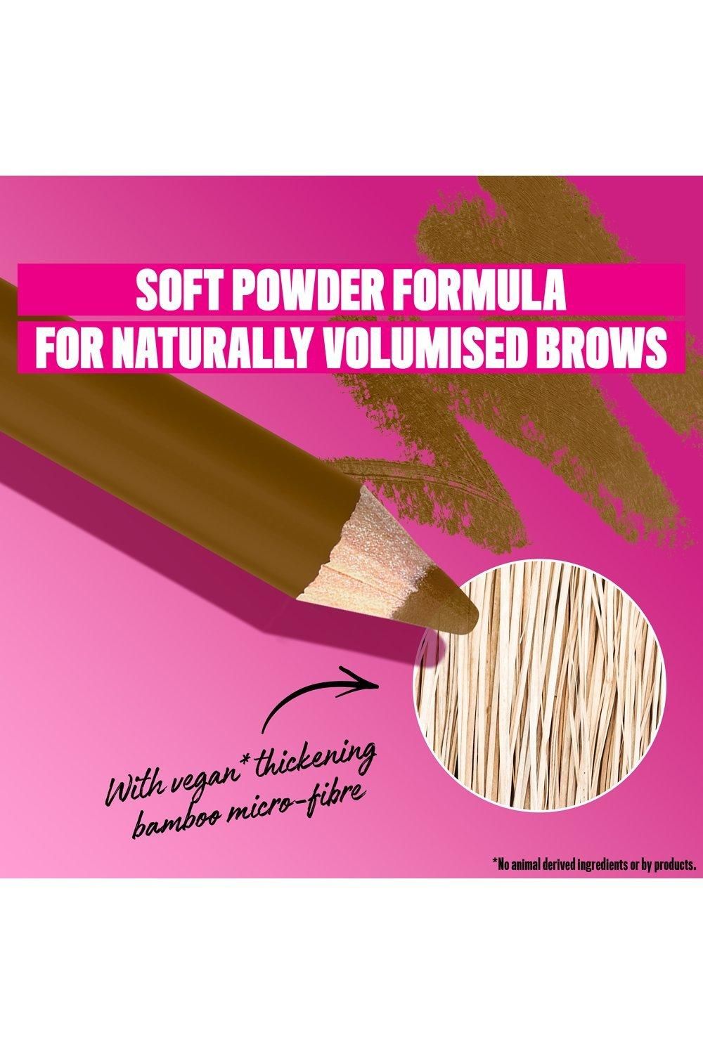 NYX Professional Makeup Powder Louder Brow Pencil 12HR Wear Buildable Micro-Fibres Blonde image 4