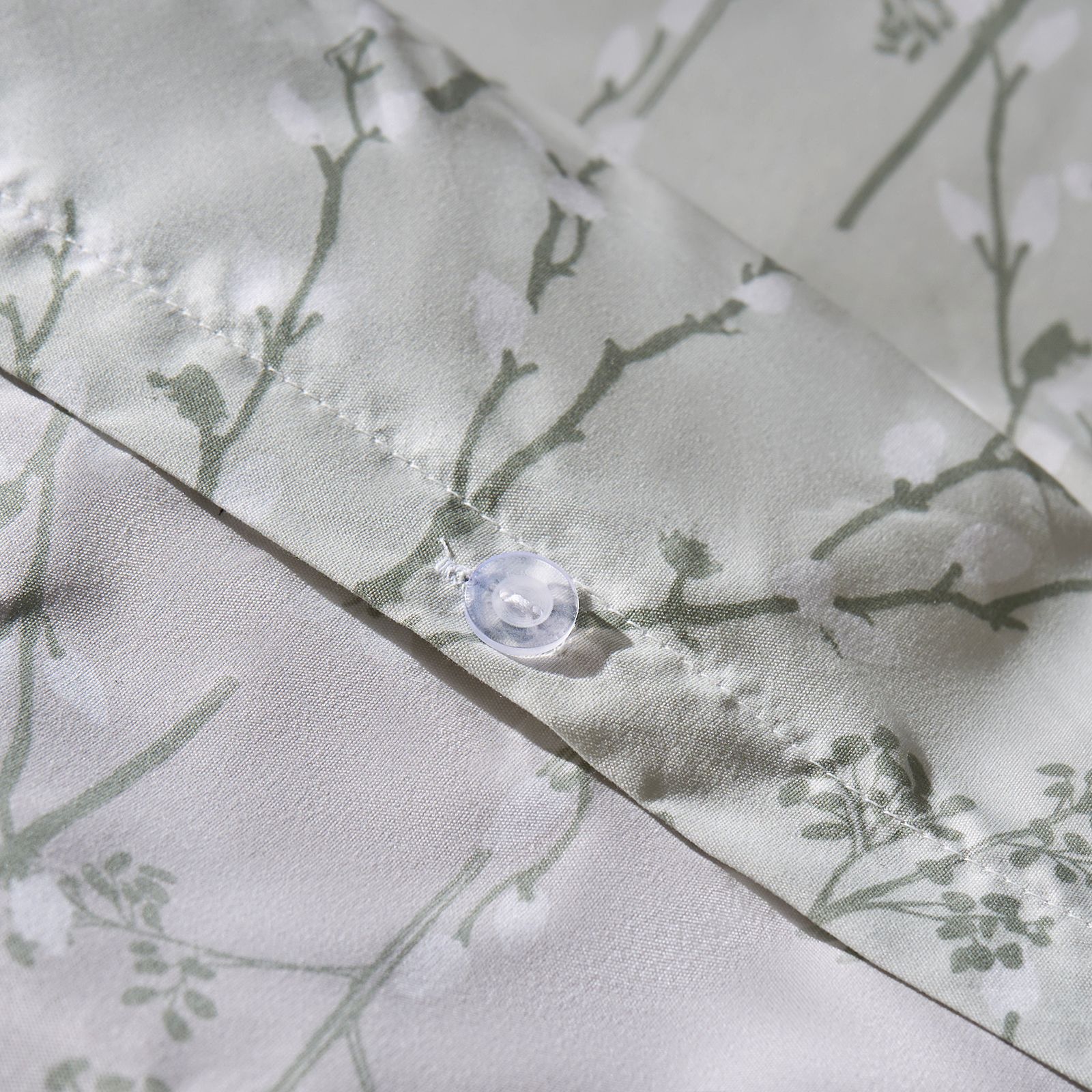 OHS Duvet Cover Set Willow Quilt Reversible Bedding image 7