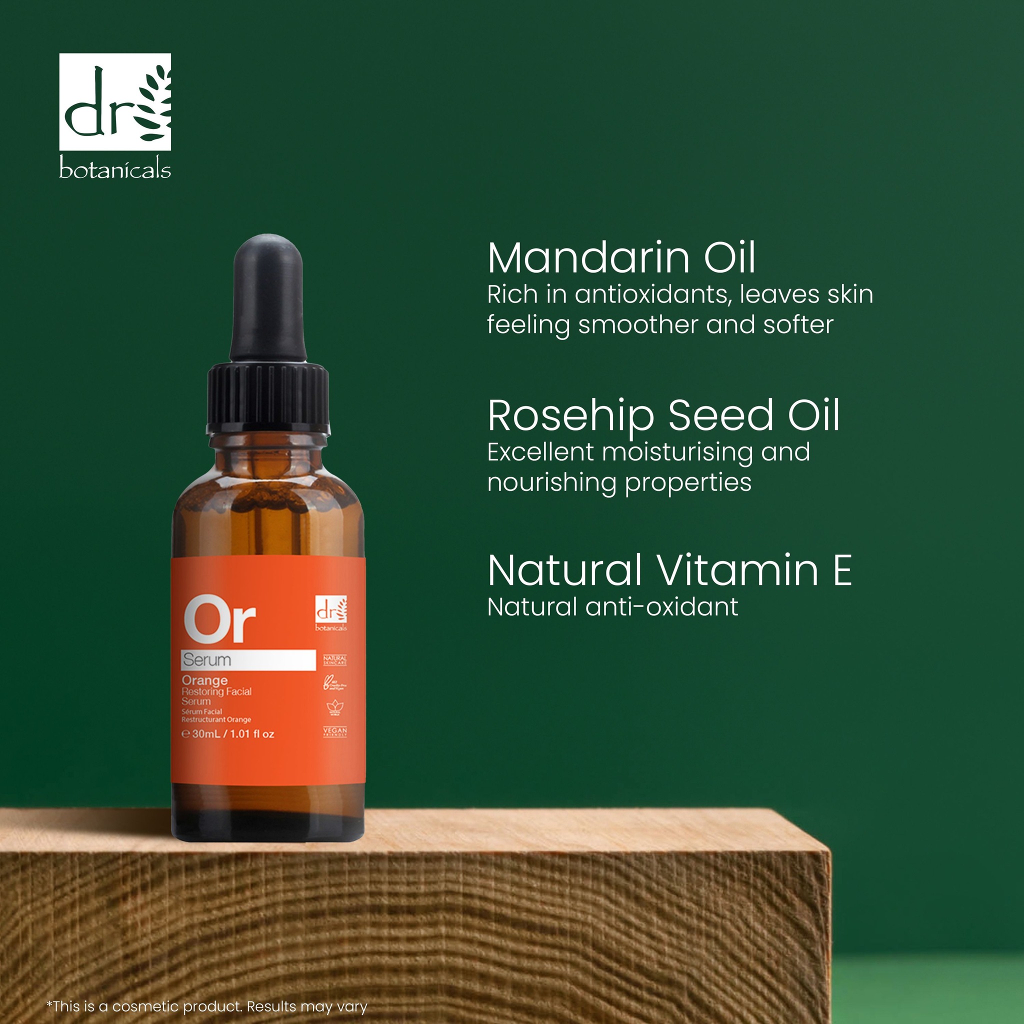 Dr. Botanicals Orange Restoring Facial Serum 30ml image 5