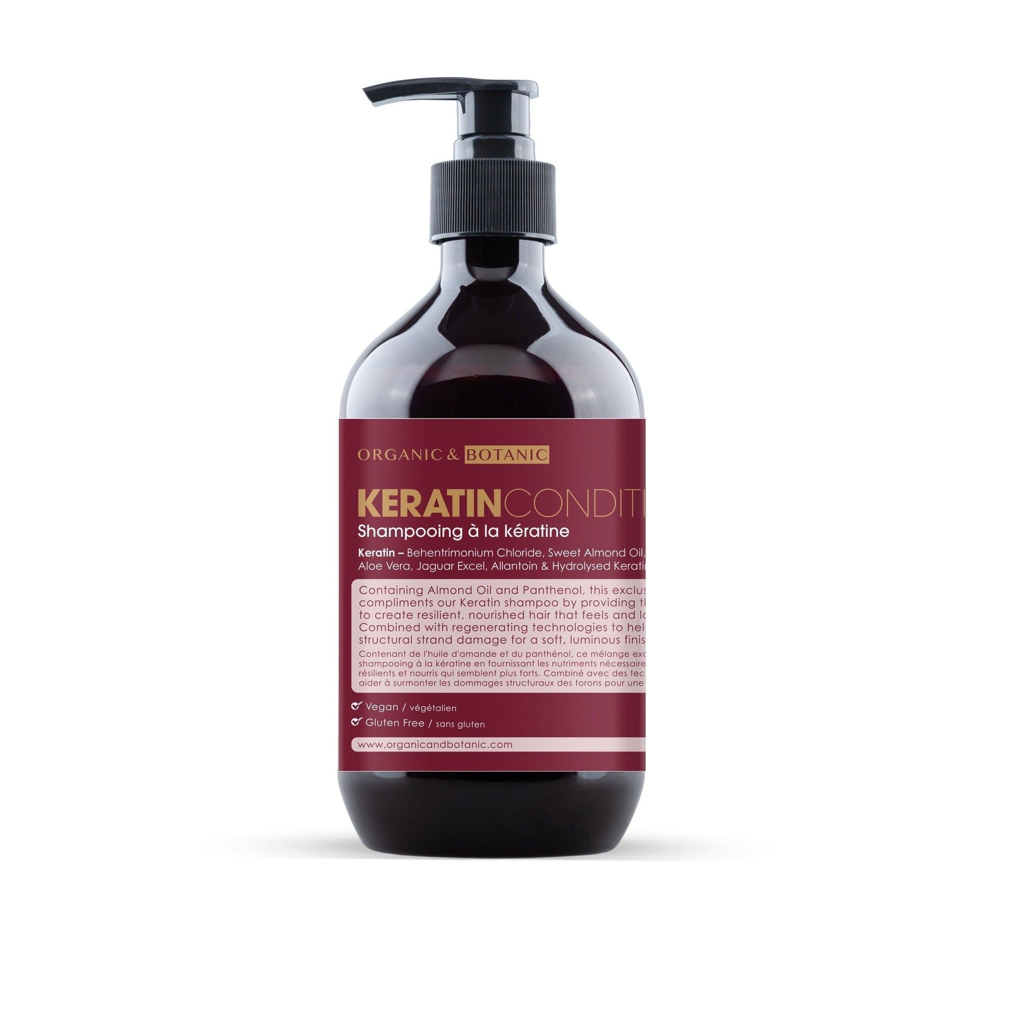 Organic & Botanic Keratin Shampoo + Conditioner image 3