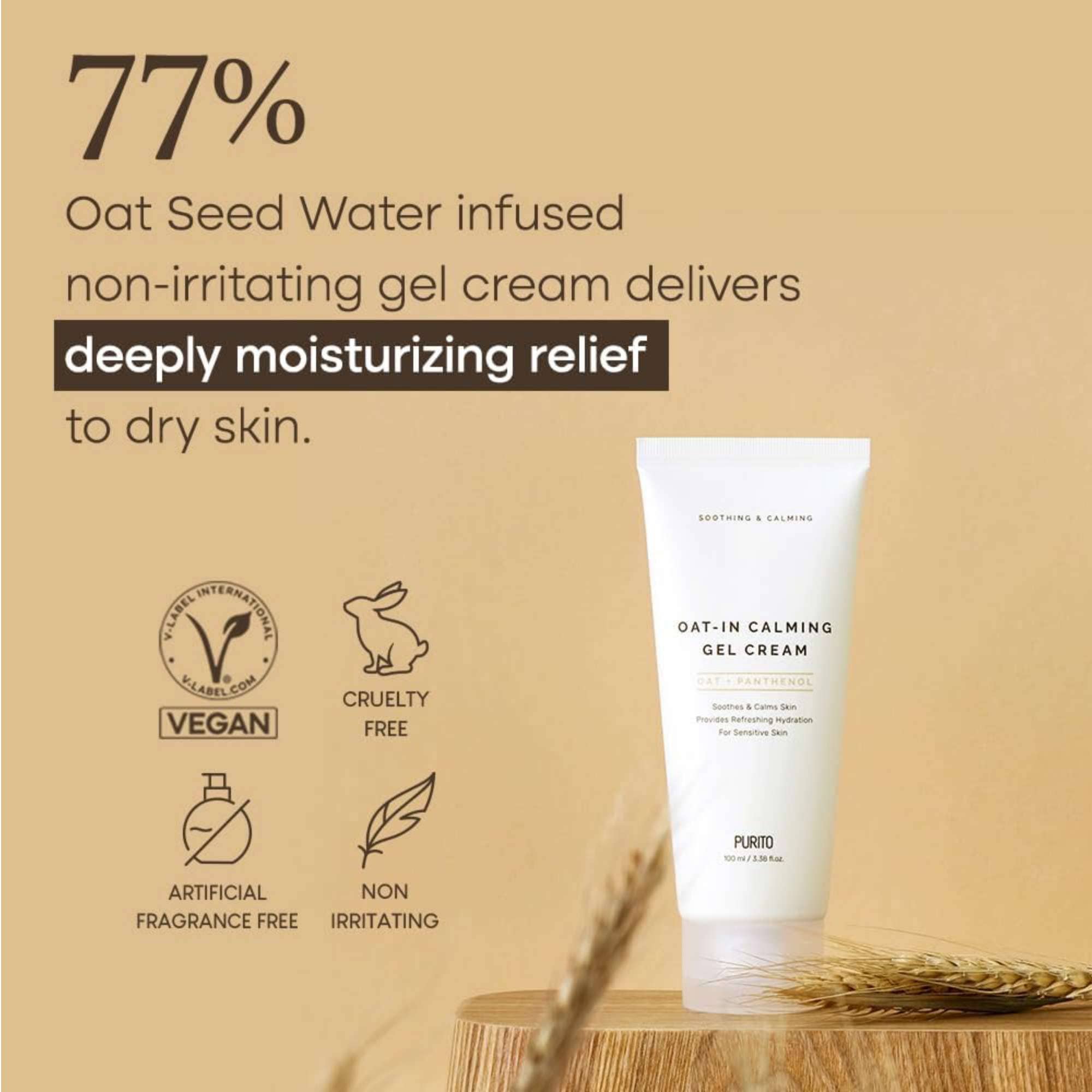 Purito Oat-In Calming Gel Cream 100ml image 5