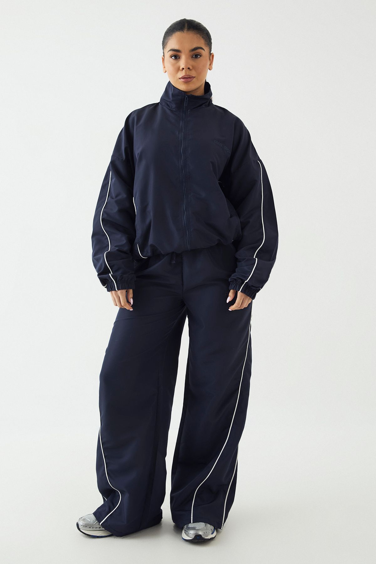 DSGN Studio DSGN Studio Training Club Nylon Track Pant Navy image 1